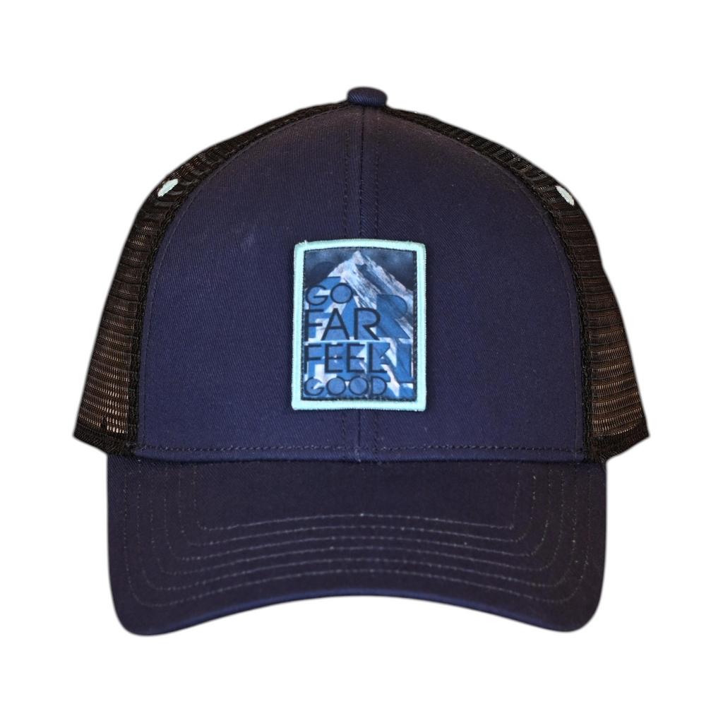 Smartwool Go Far Feel Good Summit Trucker Hat Navy