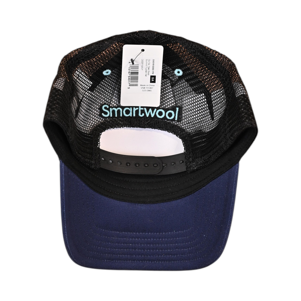 Smartwool Go Far Feel Good Summit Trucker Hat Navy