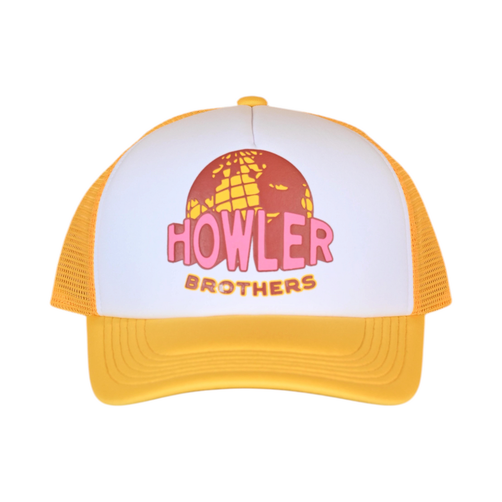 Howler Brothers Foam Hat Yellow