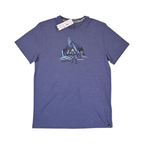 Smartwool Men's Alpine A-Frame Short Sleeve Graphic Tee Navy