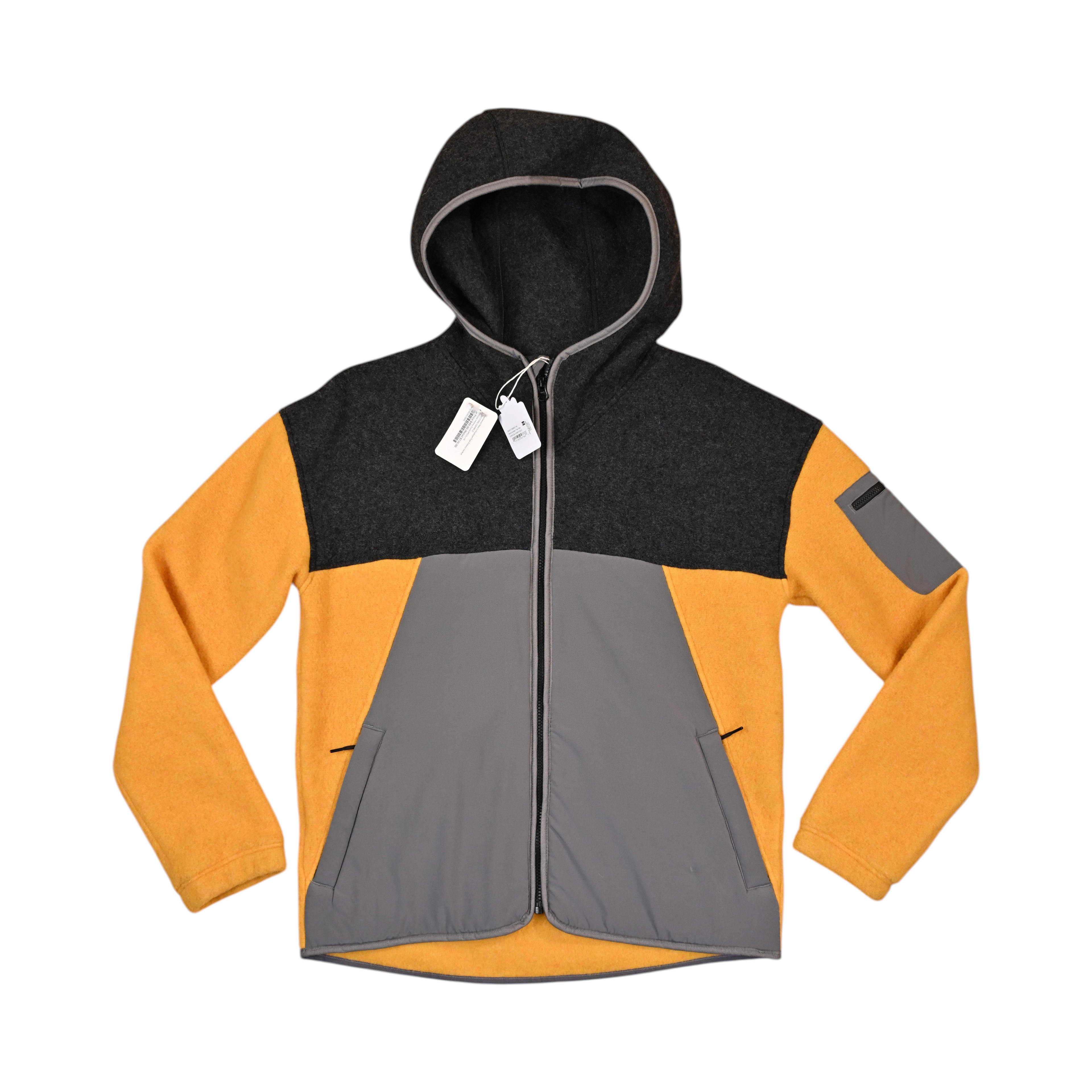 Smartwool Men's Hudson Trail Fleece Jacket Yellow
