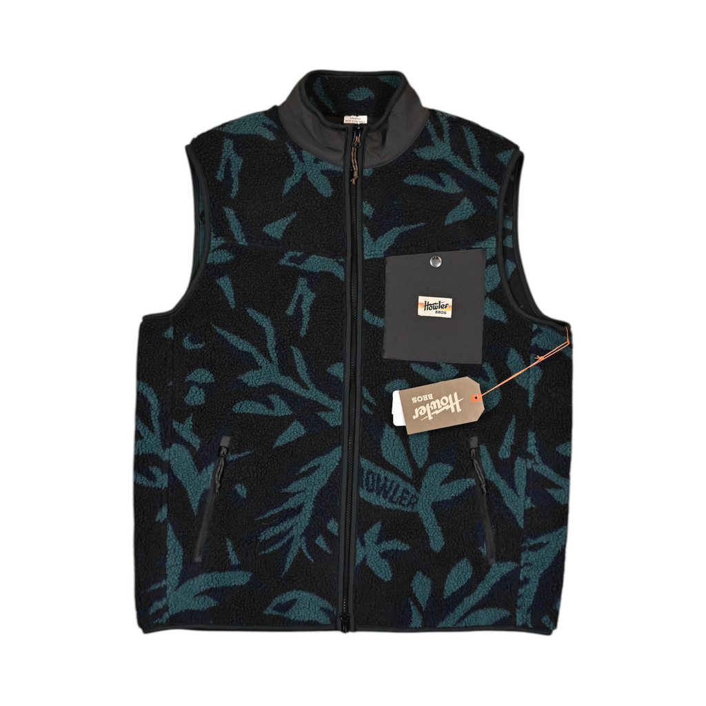 Howler Brothers Men's Chisos Fleece Vest Black