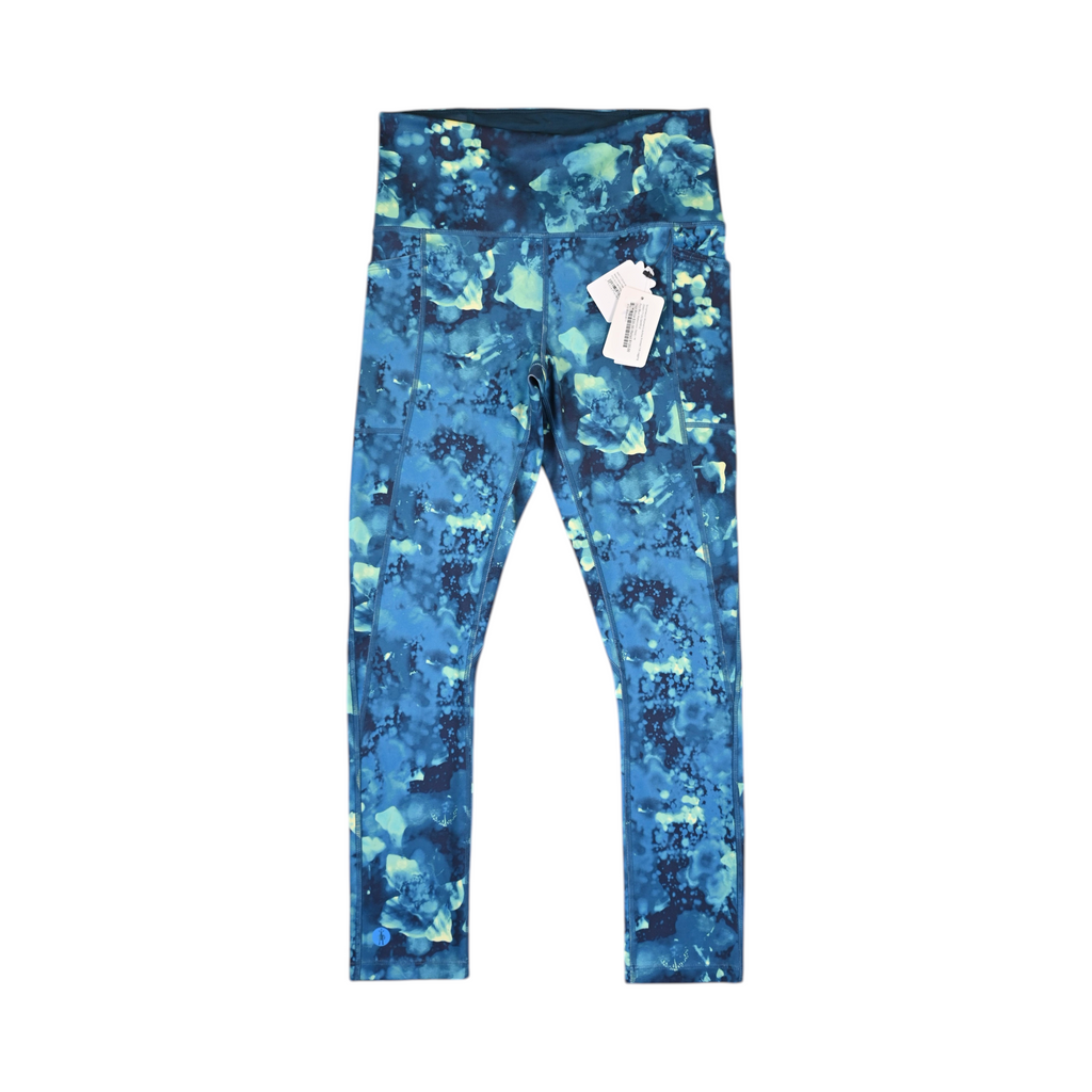 Smartwool Women's Active Printed 7/8 Leggings Blue