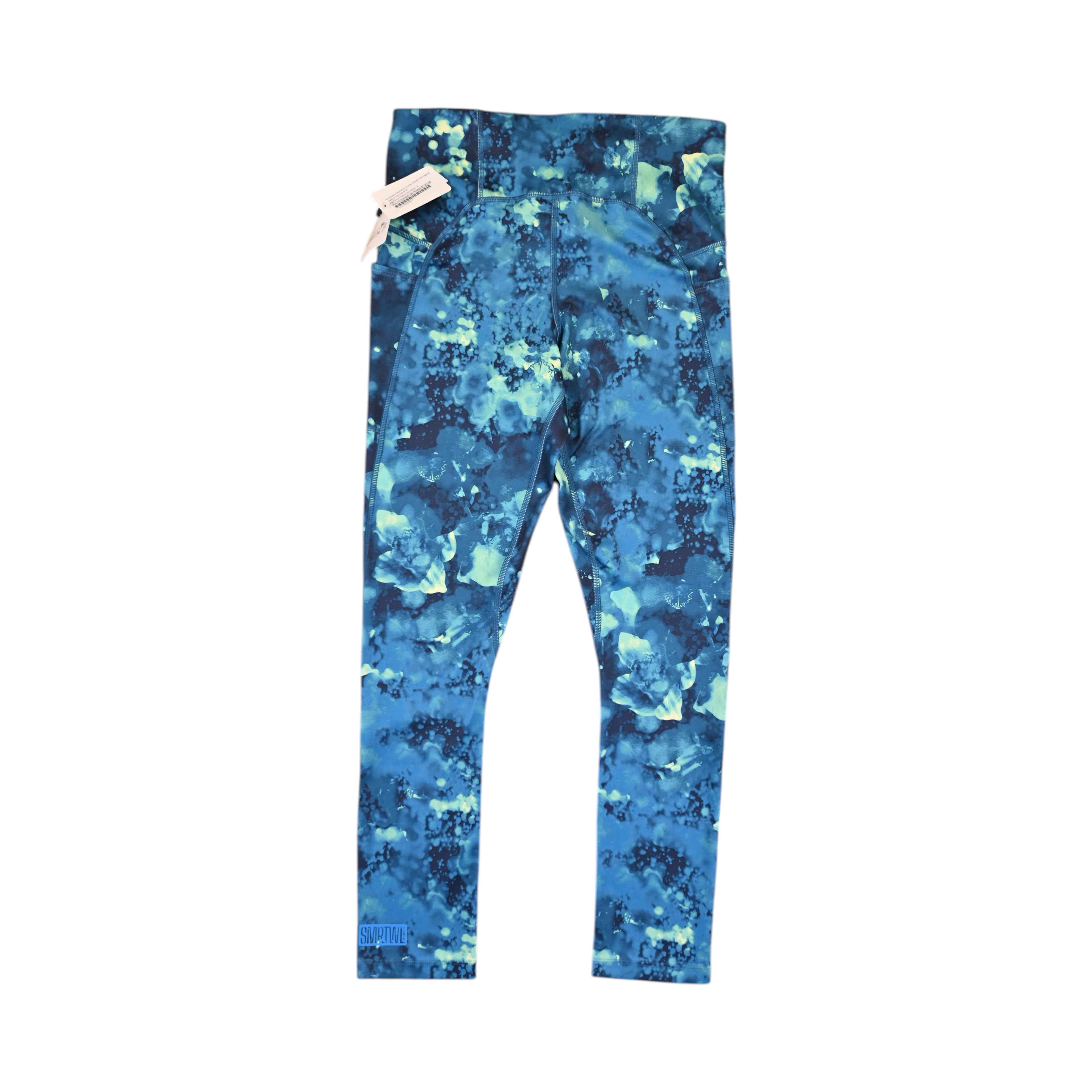 Smartwool Women's Active Printed 7/8 Leggings Blue