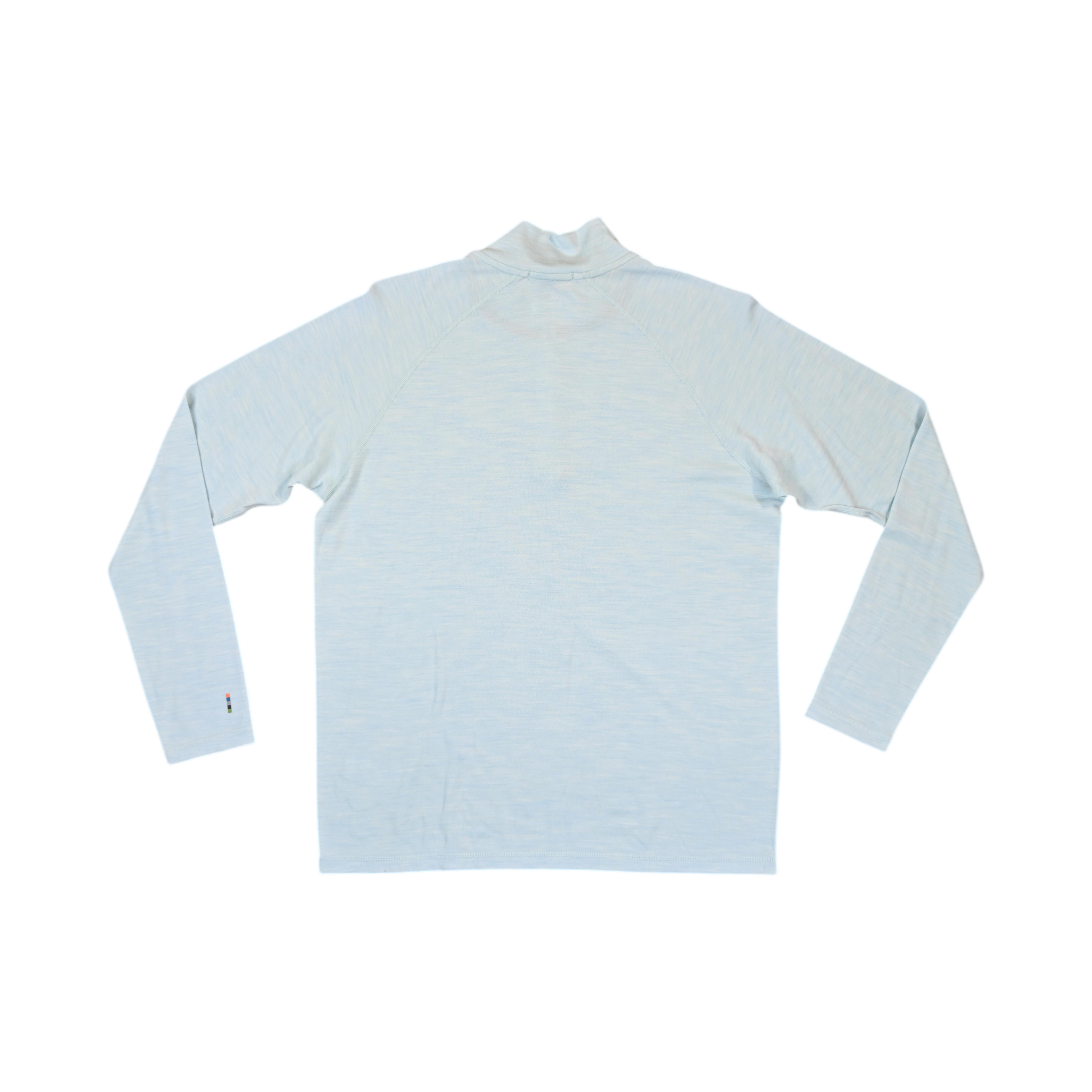 Smartwool Women's Classic Thermal Merino Base Layer 1/4 Zip Plus Blue
