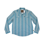Howler Brothers Men's H Bar B Tech Long Sleeve Button Up Teal