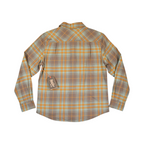 Howler Brothers Men's Harker's Flannel Long Sleeve Button Up Brown