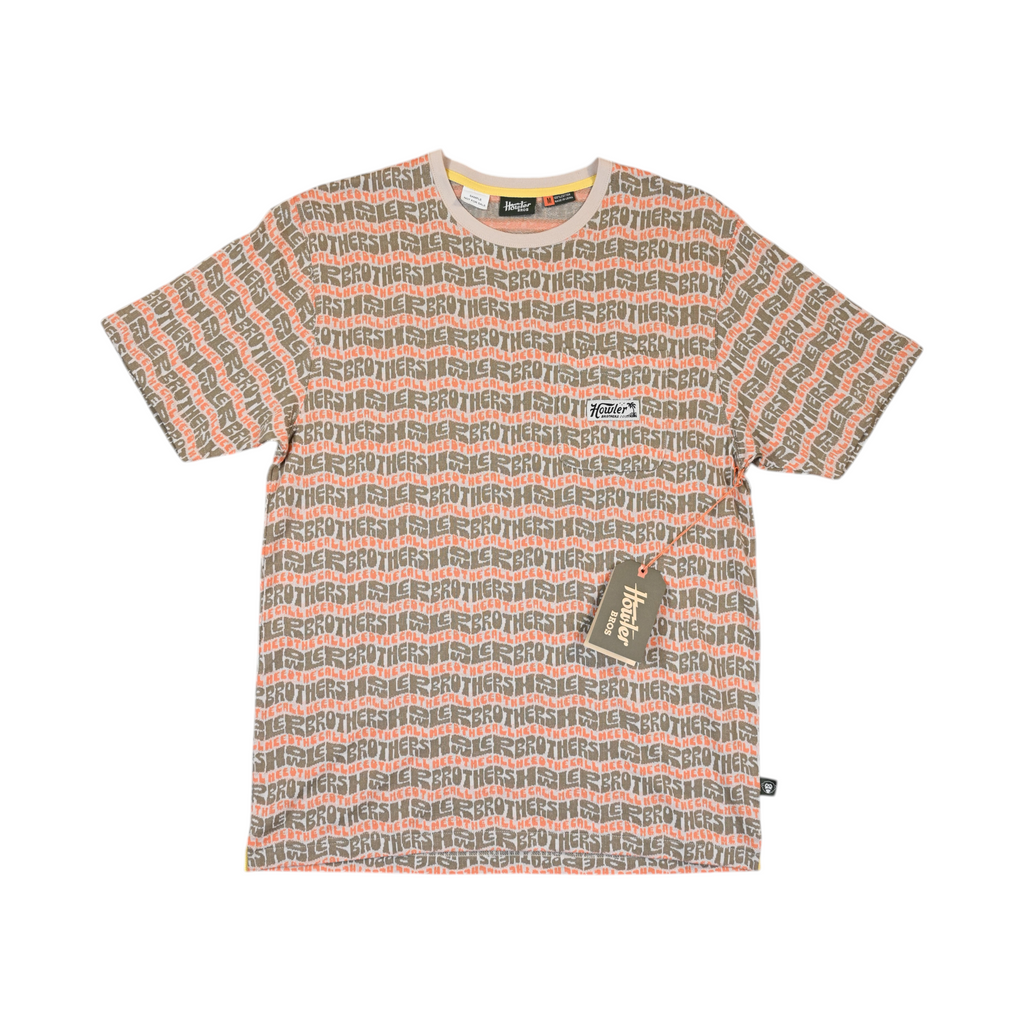 Howler Brothers Men's Jacquard Tee Beige