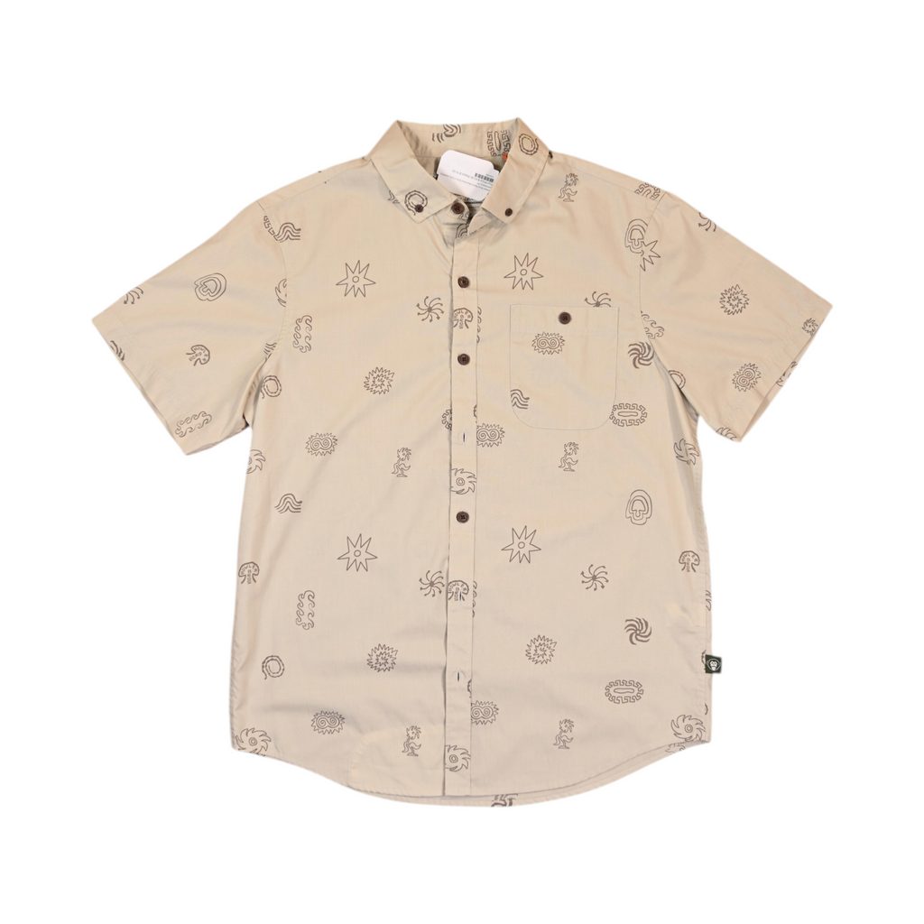 Howler Brothers Men's Mansfield Short Sleeve Button Up White