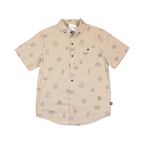 Howler Brothers Men's Mansfield Short Sleeve Button Up White