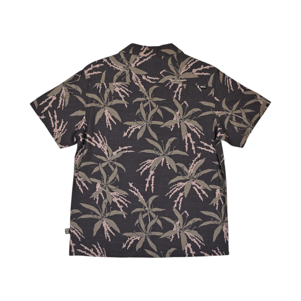 Howler Brothers Men's Monoloha Short Sleeve Button Up Black
