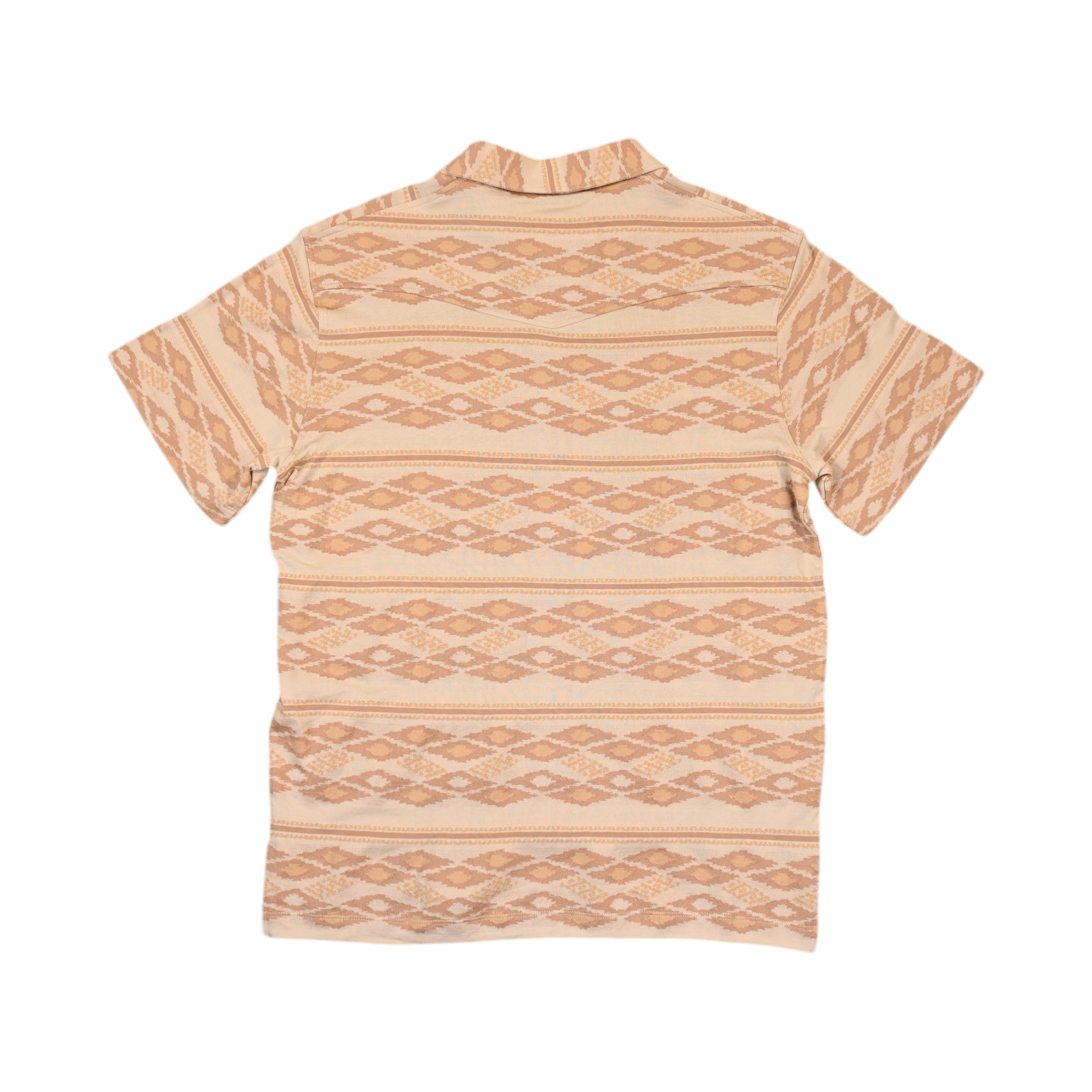Howler Brothers Men's Ranchero Jacquard Polo Shirt Beige