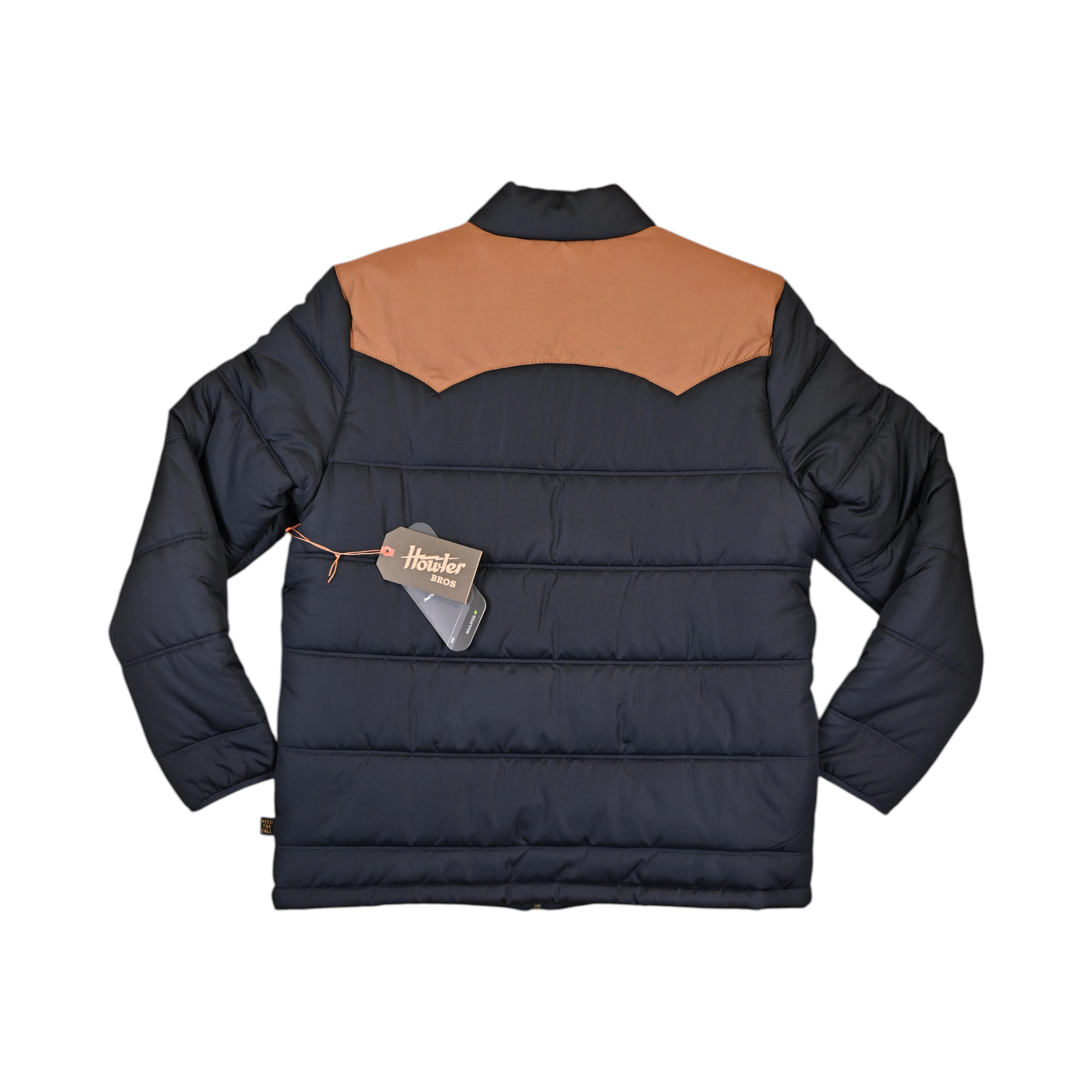Howler Brothers Men's Rounder Quilted Insulated Jacket Navy