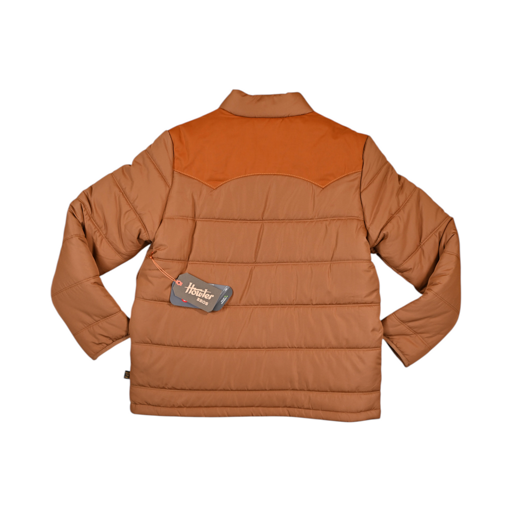 Howler Brothers Men's Rounder Quilted Insulated Jacket Brown