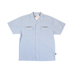 Howler Brothers Men's Shores Club Short Sleeve Button Up Blue