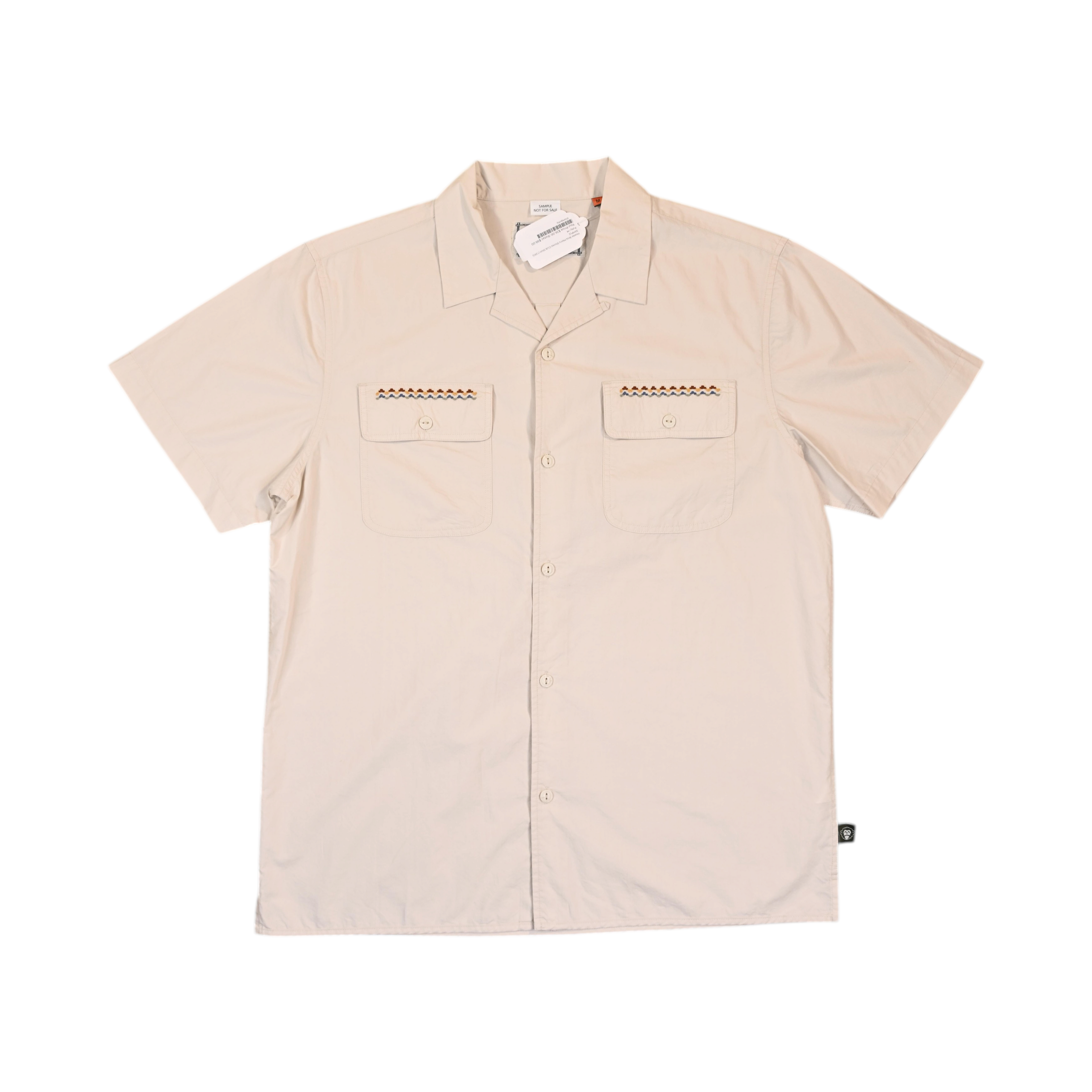 Howler Brothers Men's Shores Club Short Sleeve Button Up White