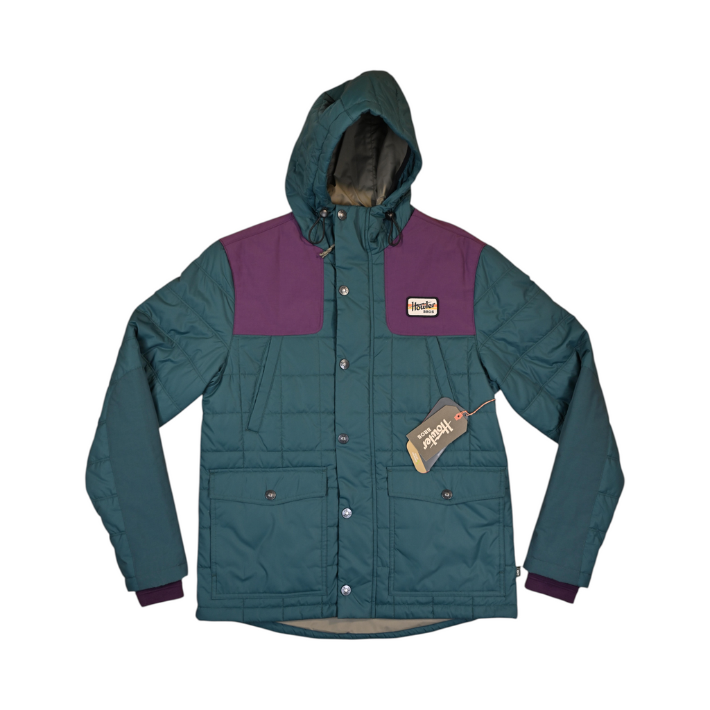 Howler Brothers Men's Spellbinder Parka Insulated Jacket Teal