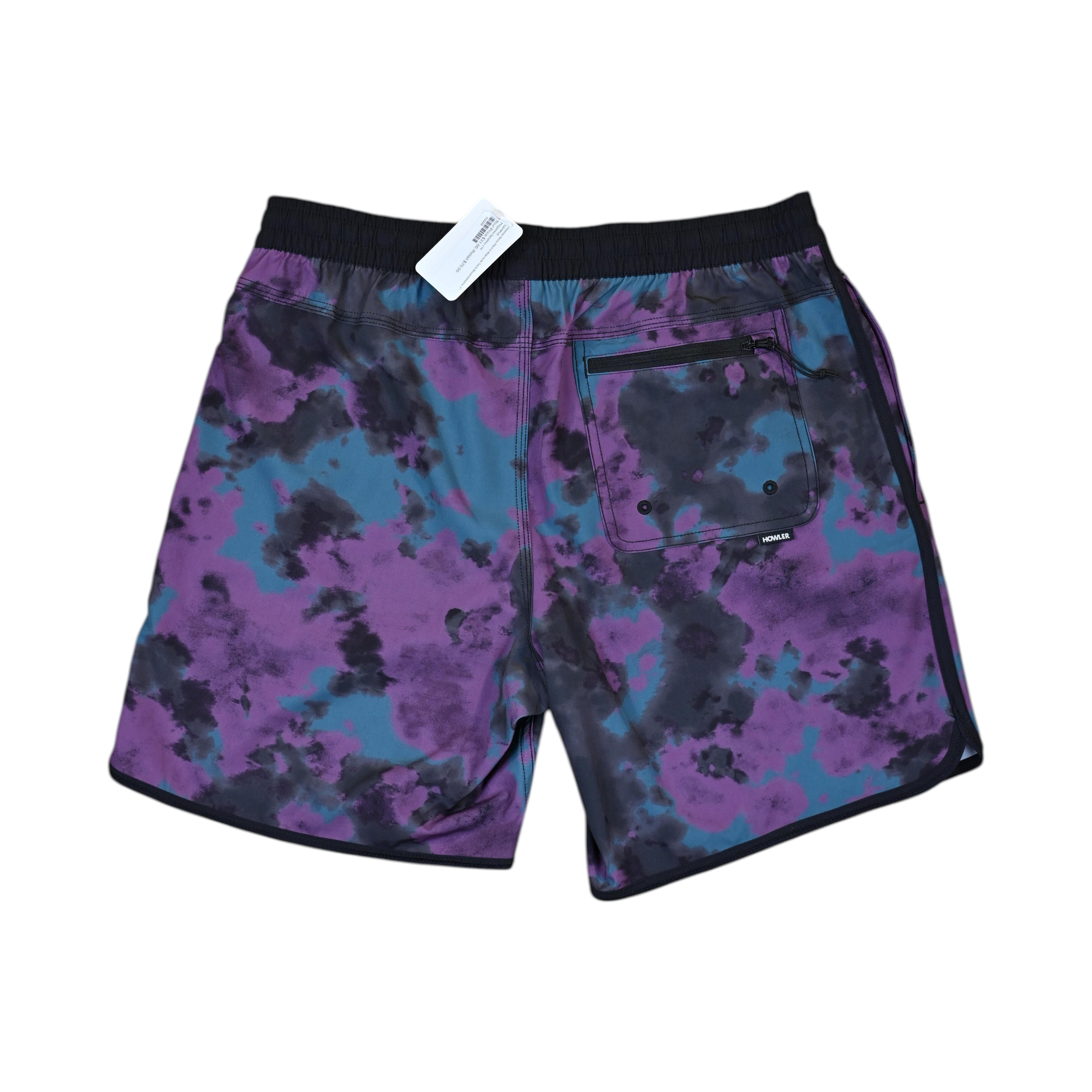 Howler Brothers Men's Warlock Tech Boardshorts 7" Purple
