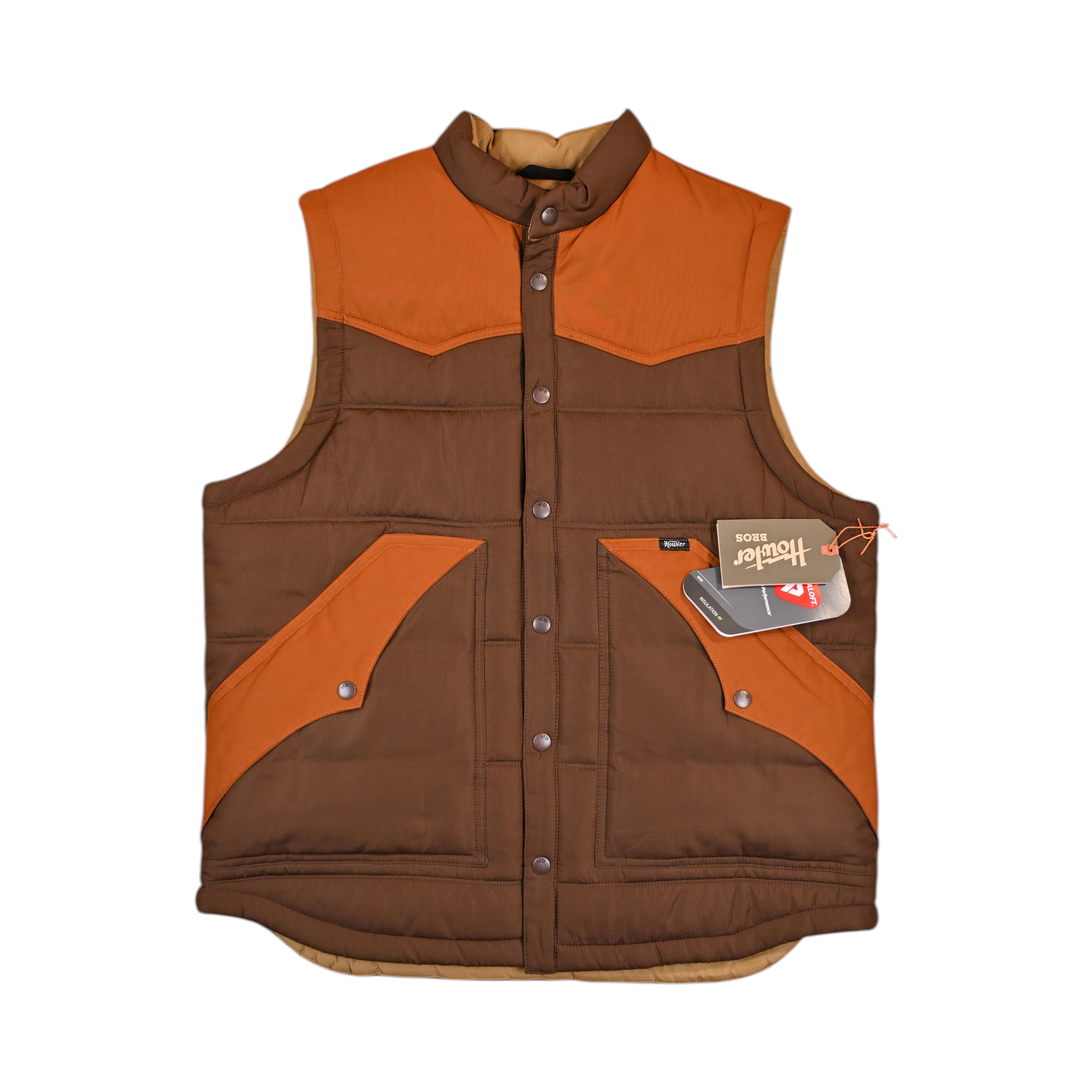 Howler Brothers Rounder Vest Brown