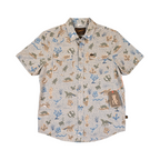 Howler Brothers Men's H Bar B Snap Short Sleeve Button Up White