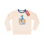Cotopaxi Kids' Organic/Recycled Lone Llama Crew Sweatshirt