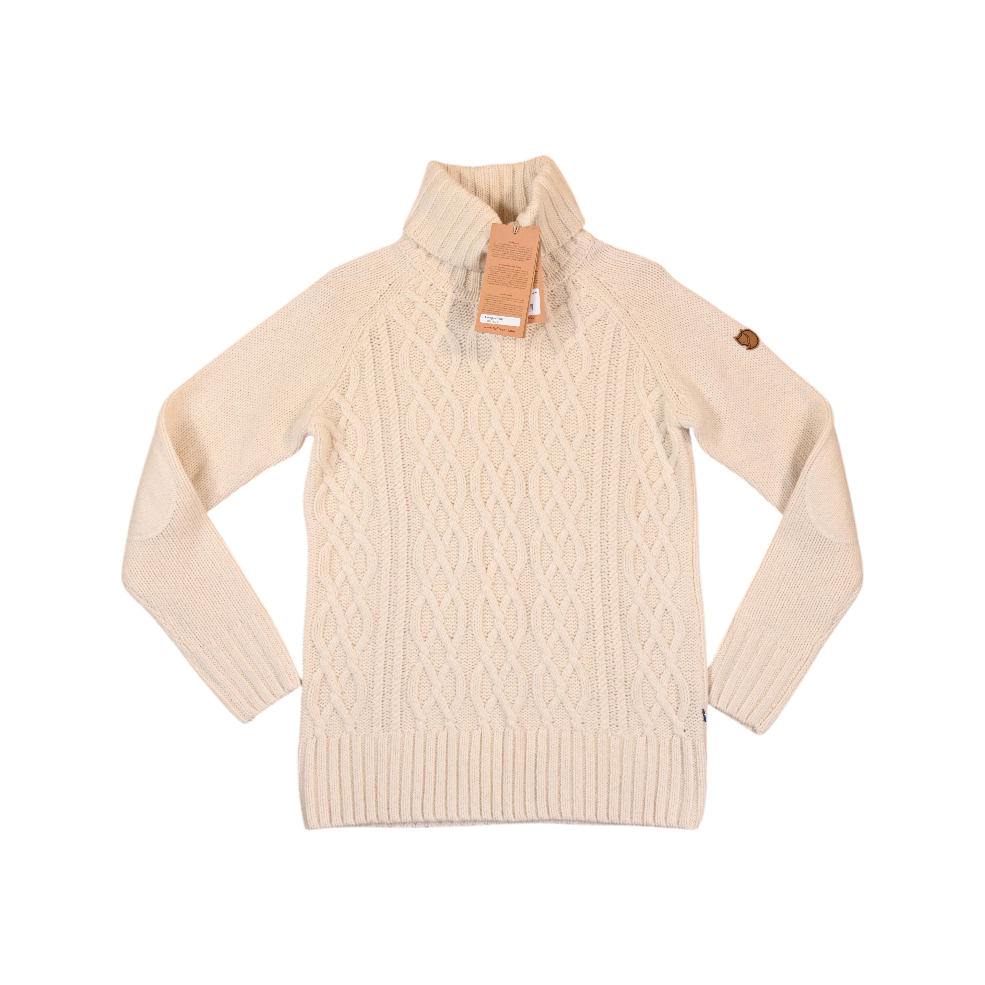 Fjallraven Women's Ovik Cable Knit Roller Neck Sweater