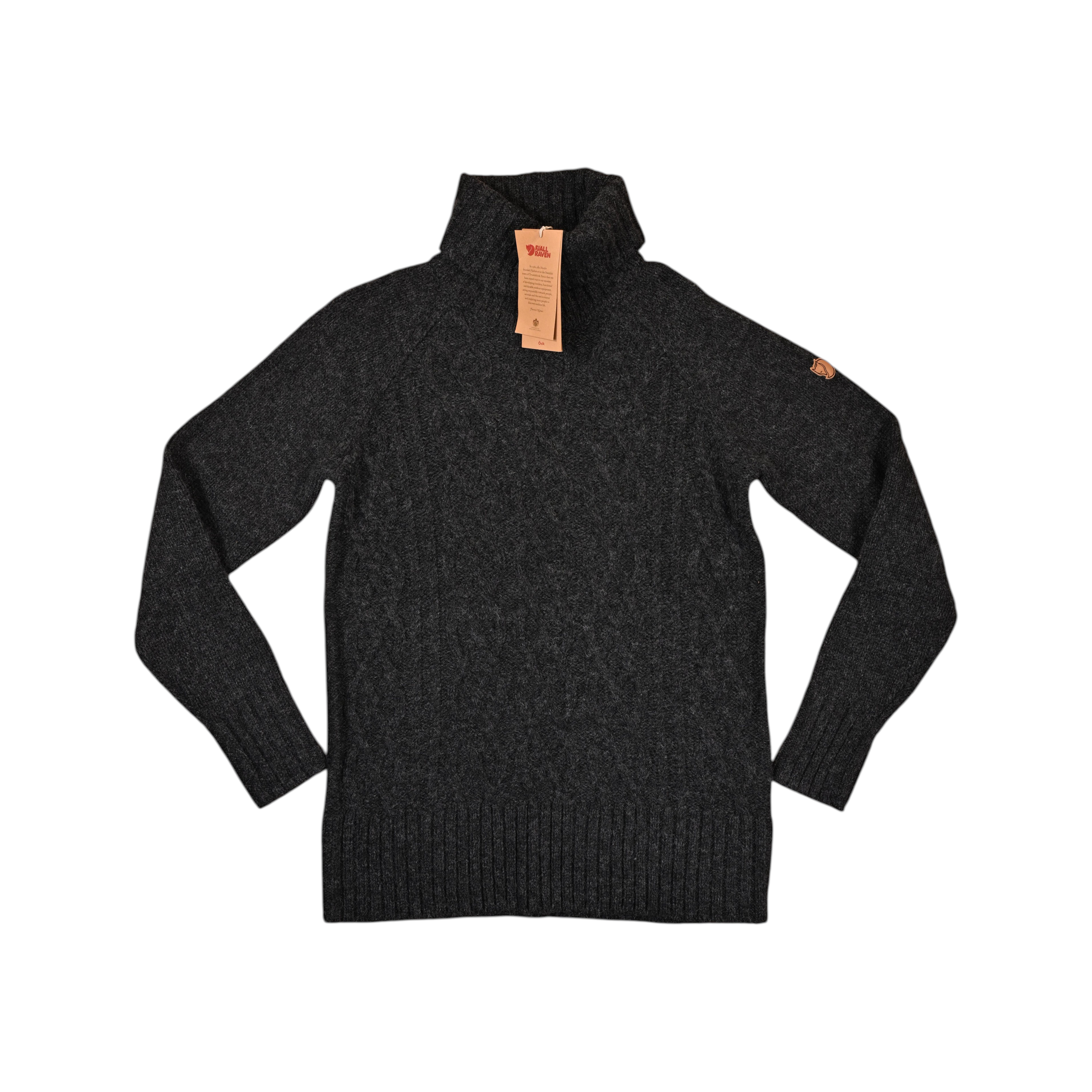 Fjallraven Women's Ovik Cable Knit Roller Neck Sweater