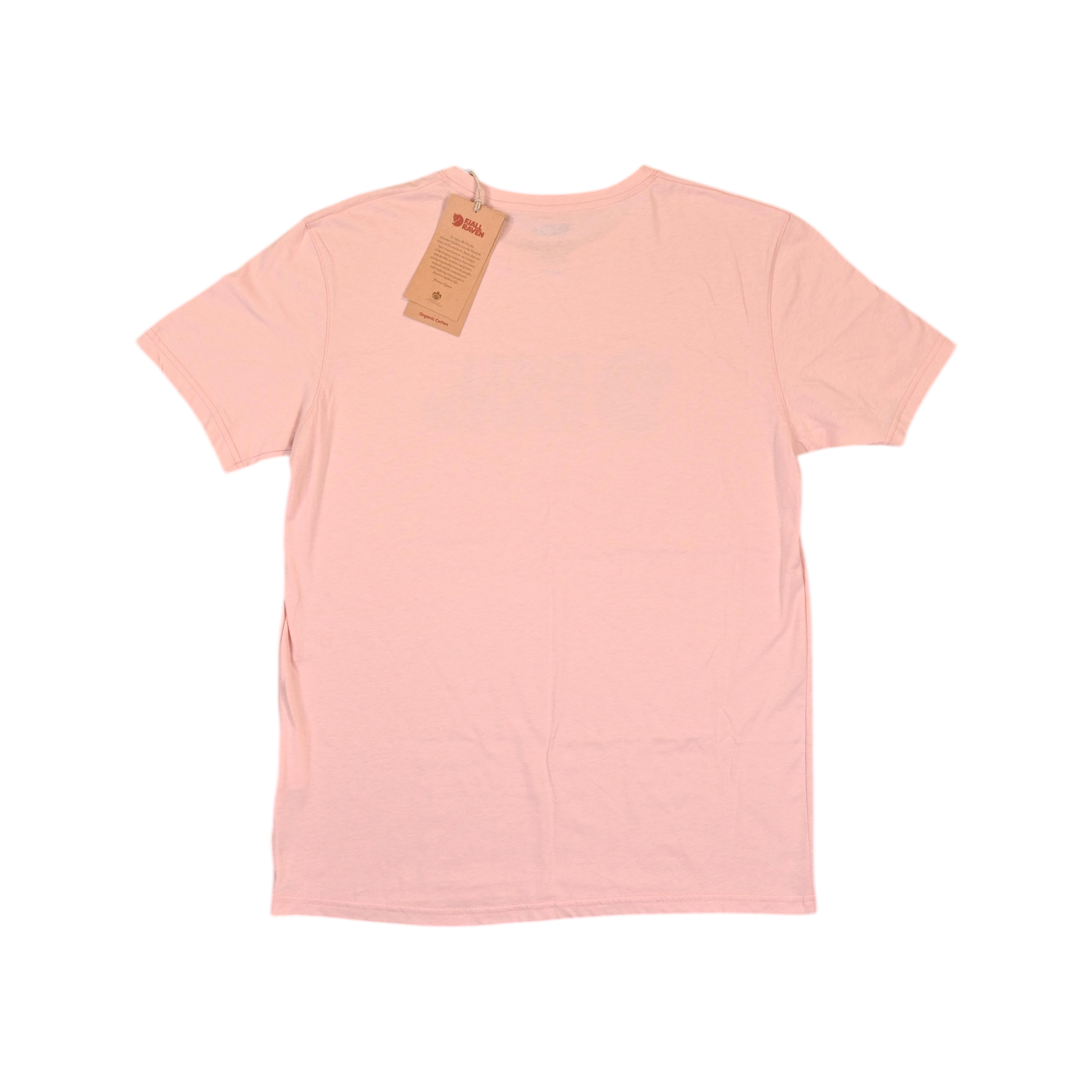 Fjallraven Men's Logo T Shirt | Pink | Size M | FERAL