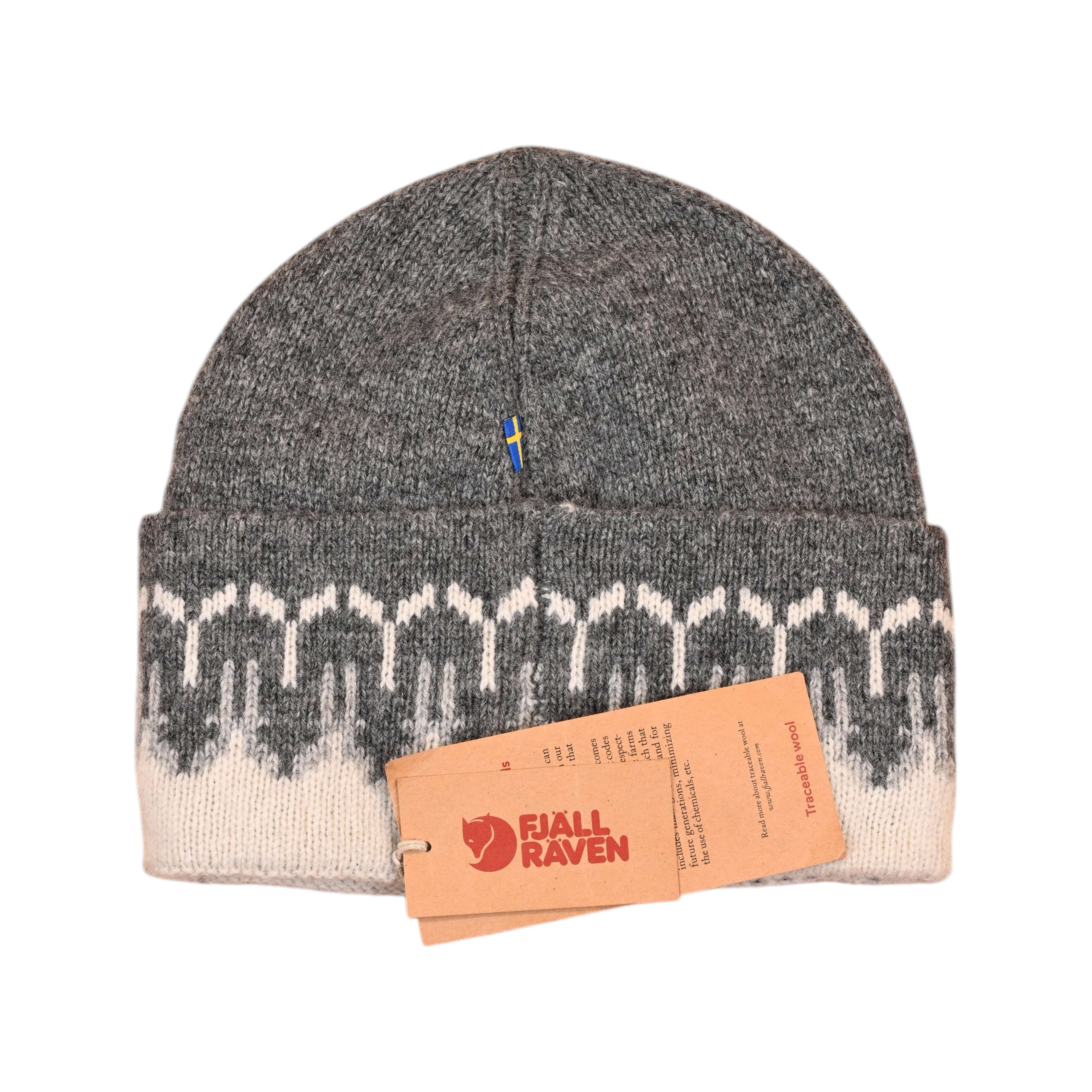 Fjallraven Ovik Path Knit Beanie | Grey | One Size | FERAL