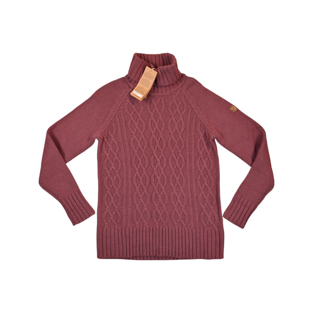 Fjallraven Women's Ovik Cable Knit Roller Neck Sweater