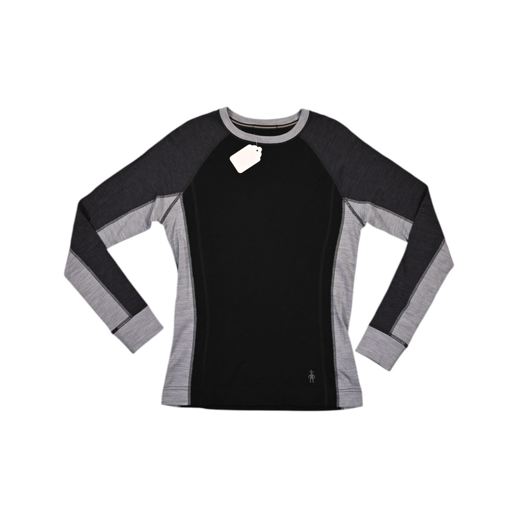Smartwool Women's Classic Thermal Merino Base Layer Colorblock Crew Boxed