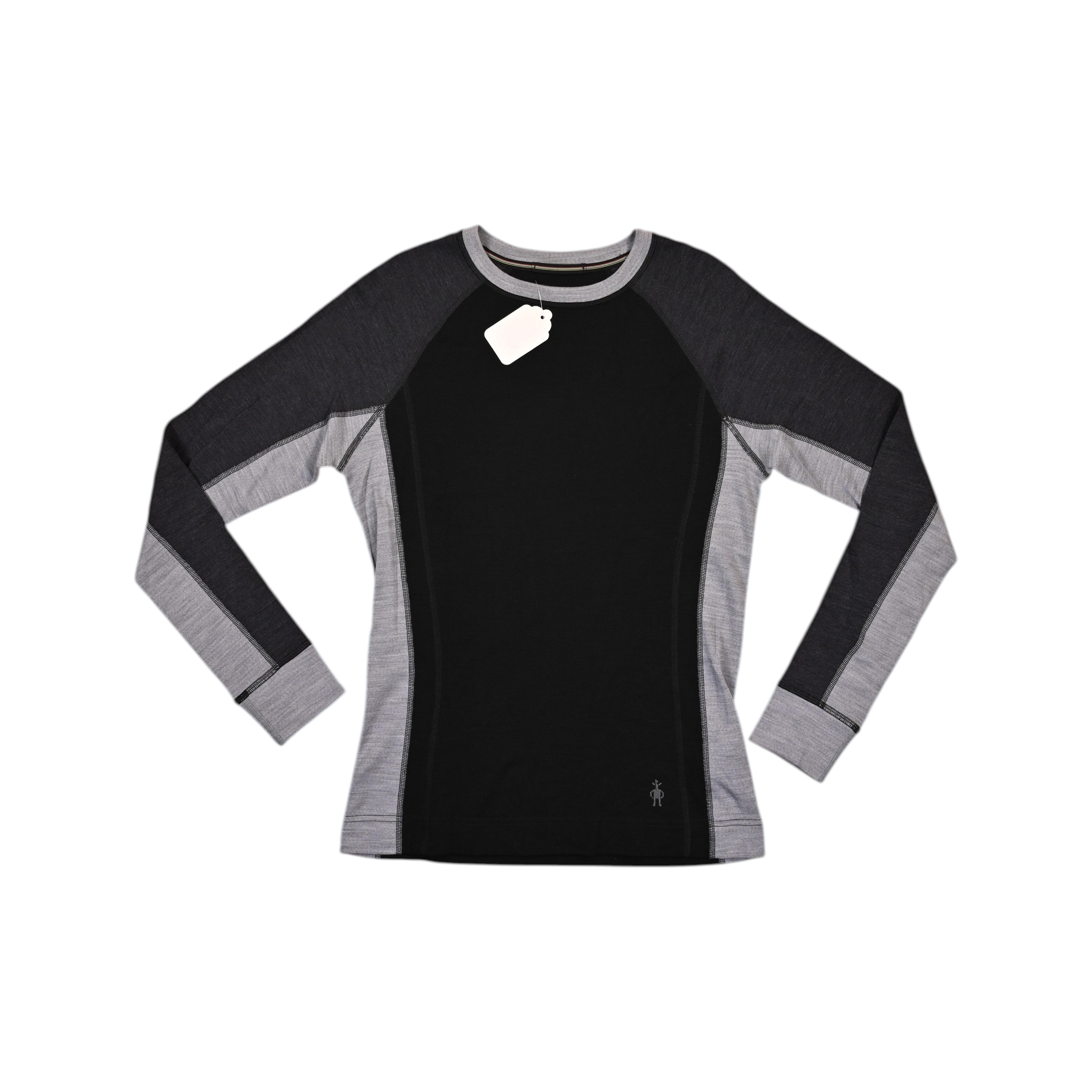 Smartwool Women's Classic Thermal Merino Base Layer Colorblock Crew Boxed