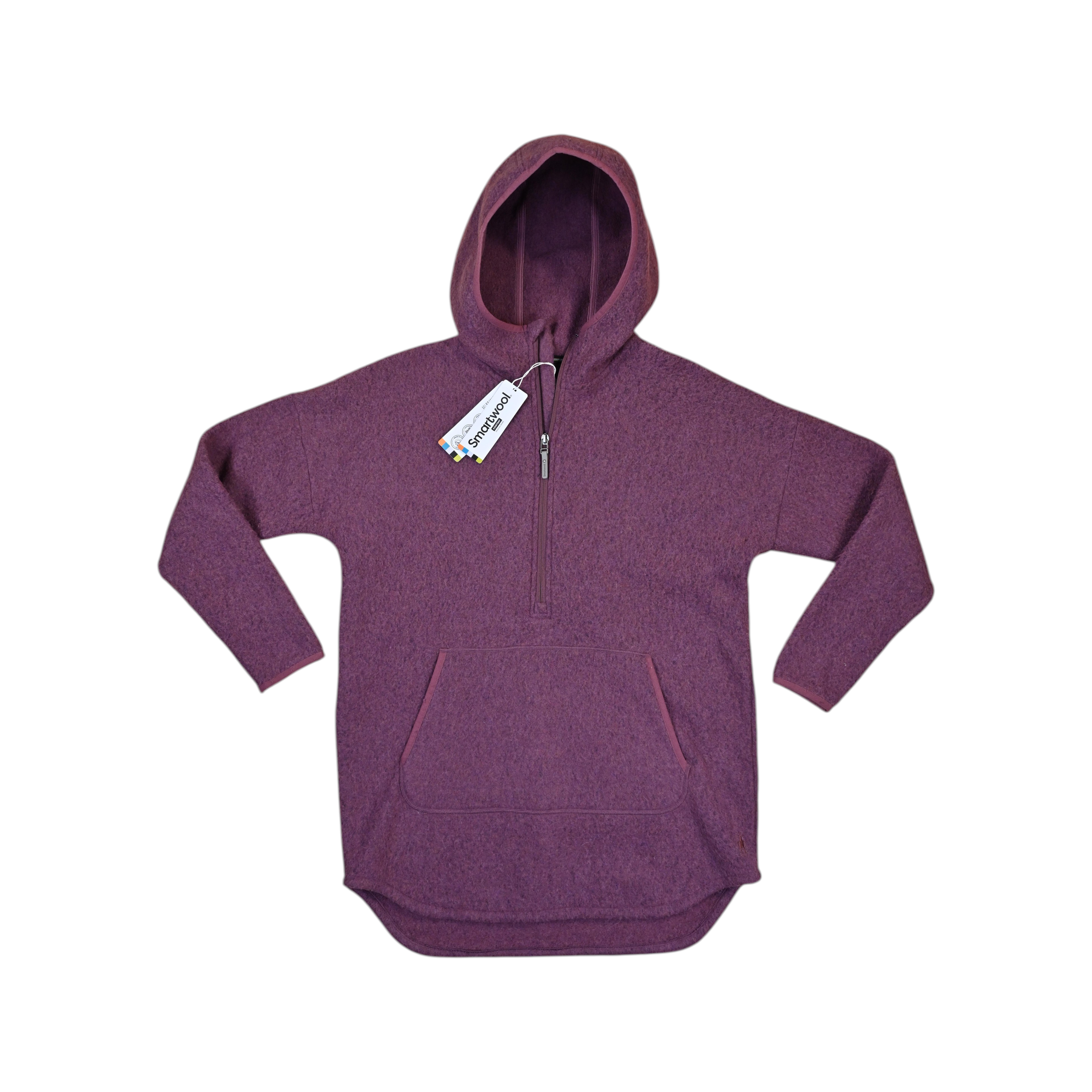 DEUXIEME CLASSE - 新品　ella _selectshop hoodie poncho フーディ Smartwool Women's Hudson Trail Fleece Poncho — Purple, Size M – FERAL