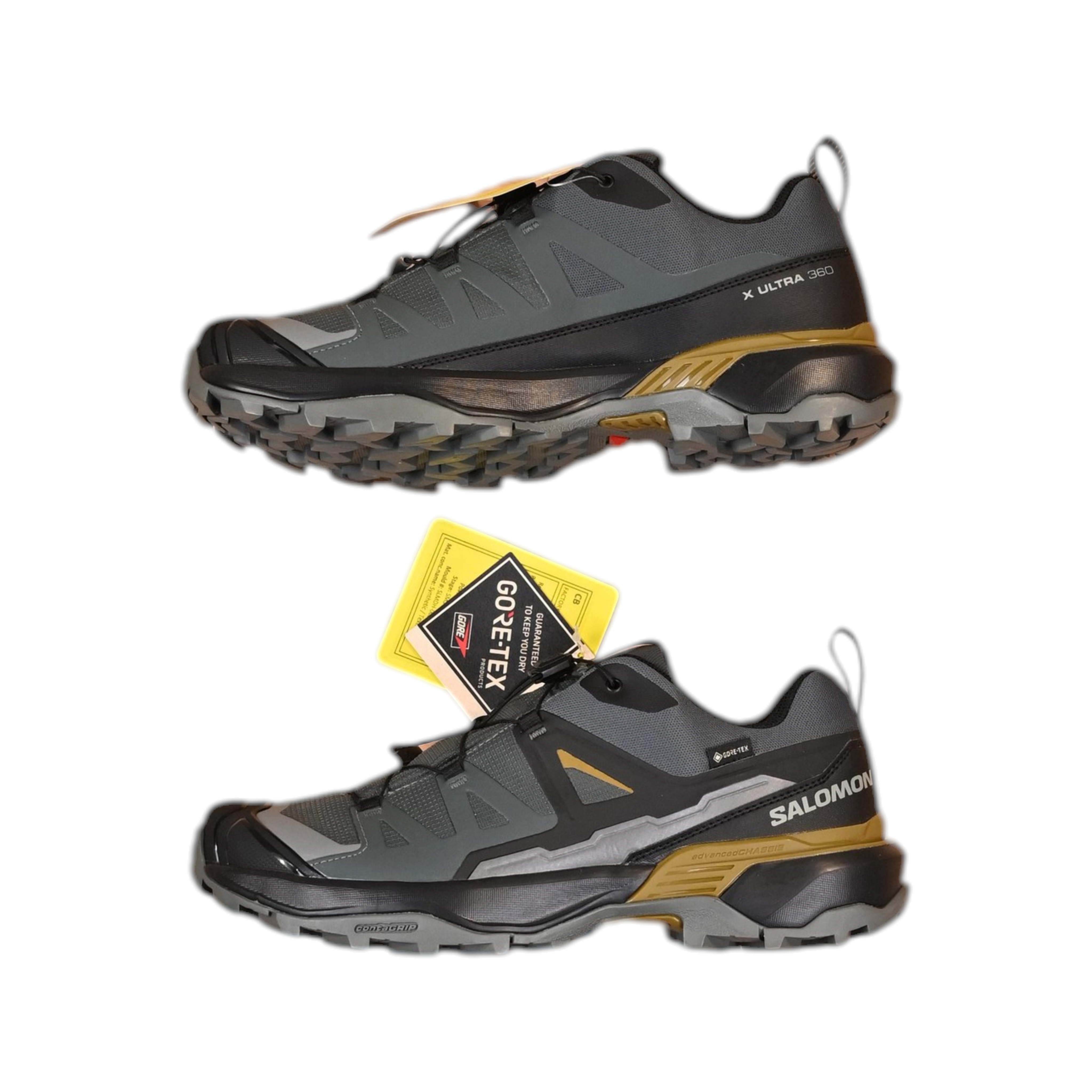 Salomon Men's X ULTRA 360 EDGE GTX Shoes — Teal, Size 9 – FERAL