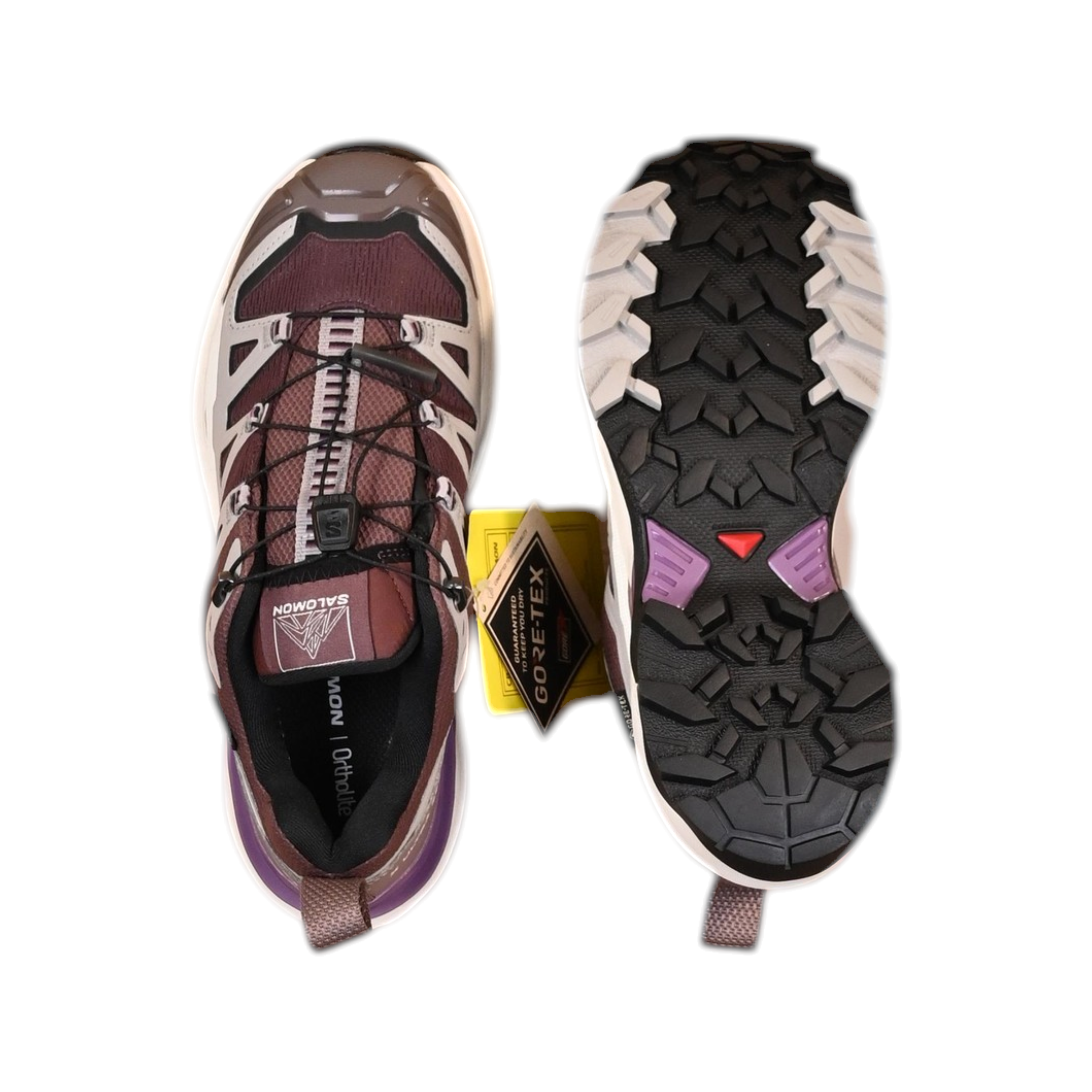 【美品】SALOMON X ULTRA 360 EDGE GTX W 25cm Salomon Women's X ULTRA 360 EDGE GTX Shoes — Purple, Size 7 – FERAL