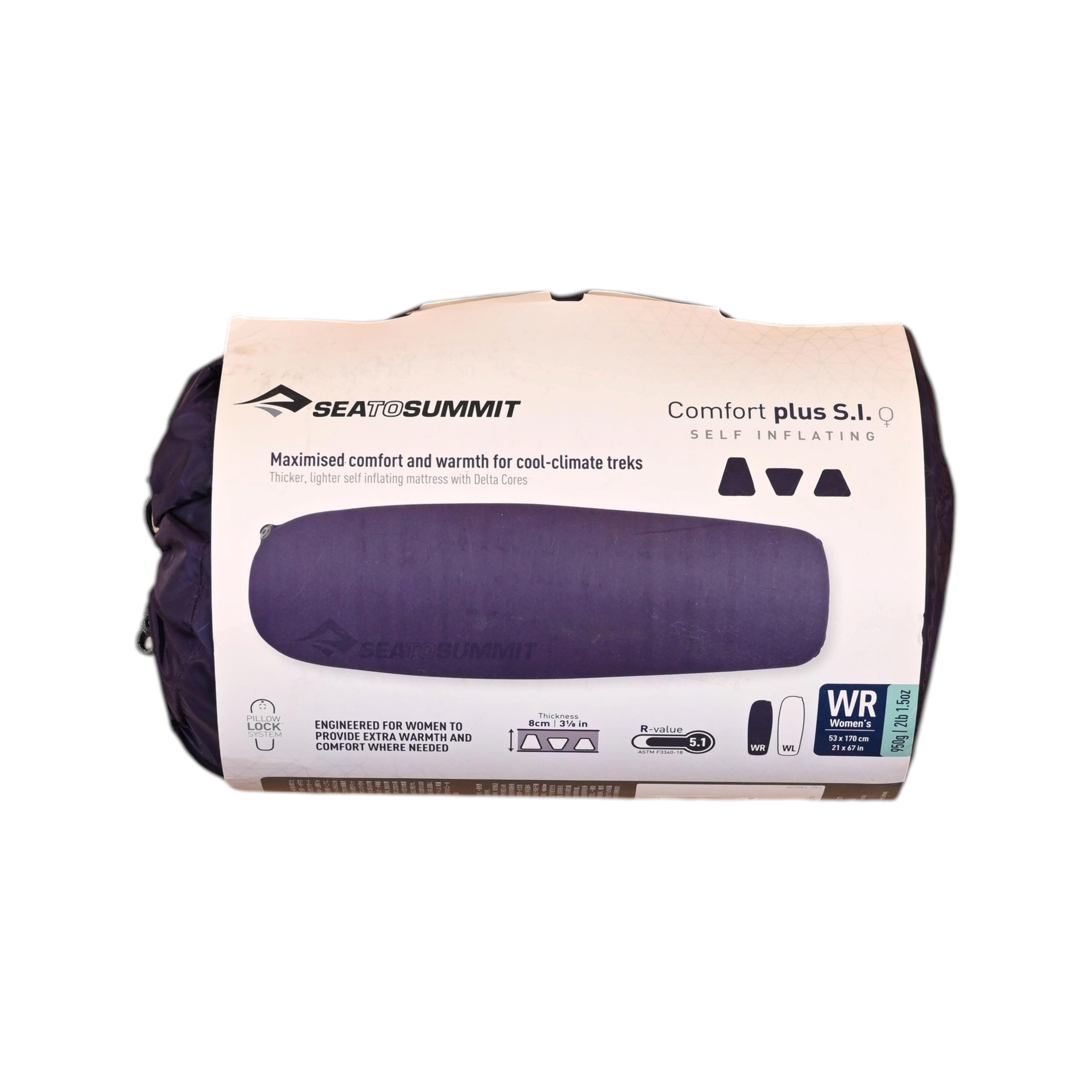 Sea To Summit Women's Comfort Plus Self-Inflating Sleeping Pad