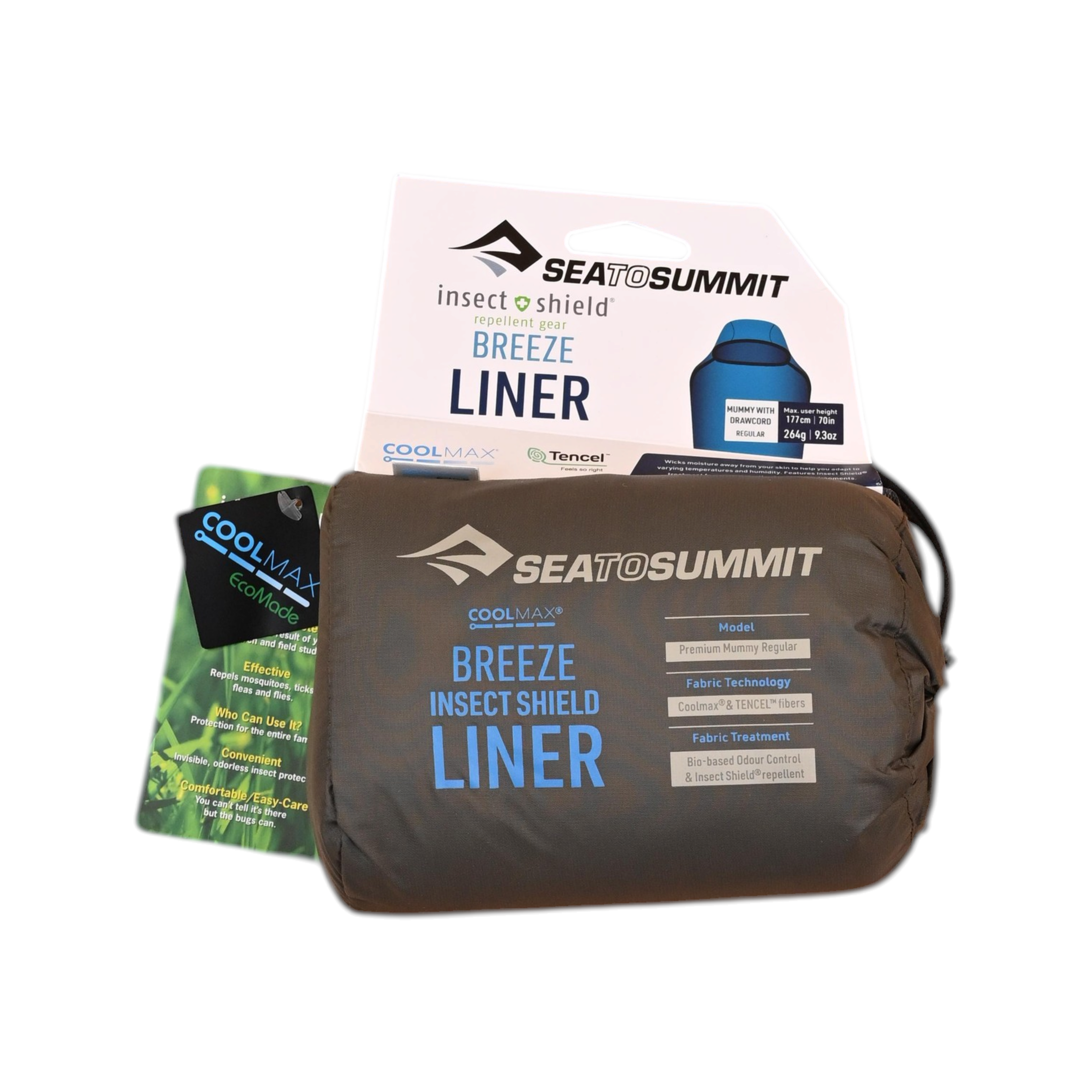 Sea To Summit Breeze Insect Shield Sleeping Bag Liner