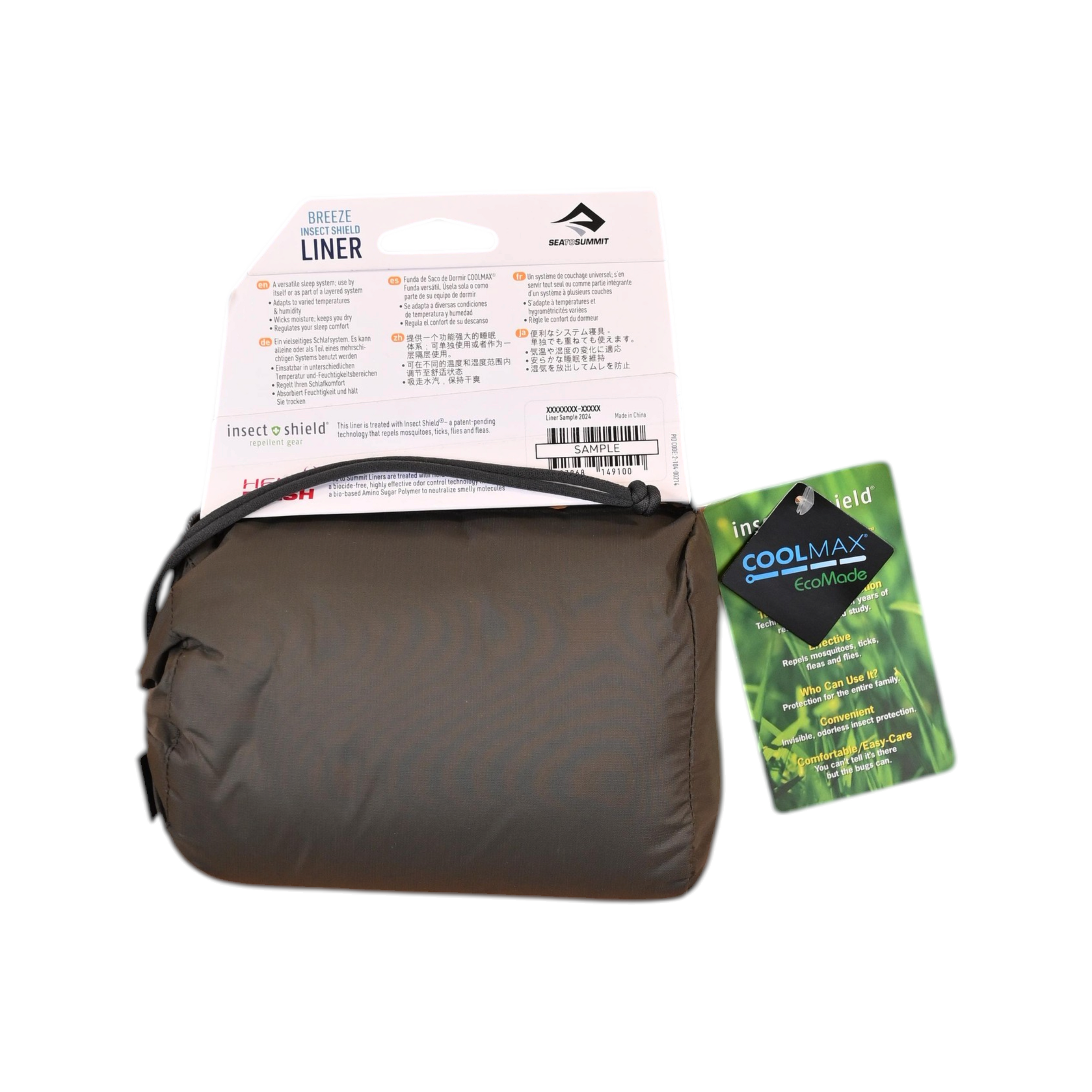Sea To Summit Breeze Insect Shield Sleeping Bag Liner