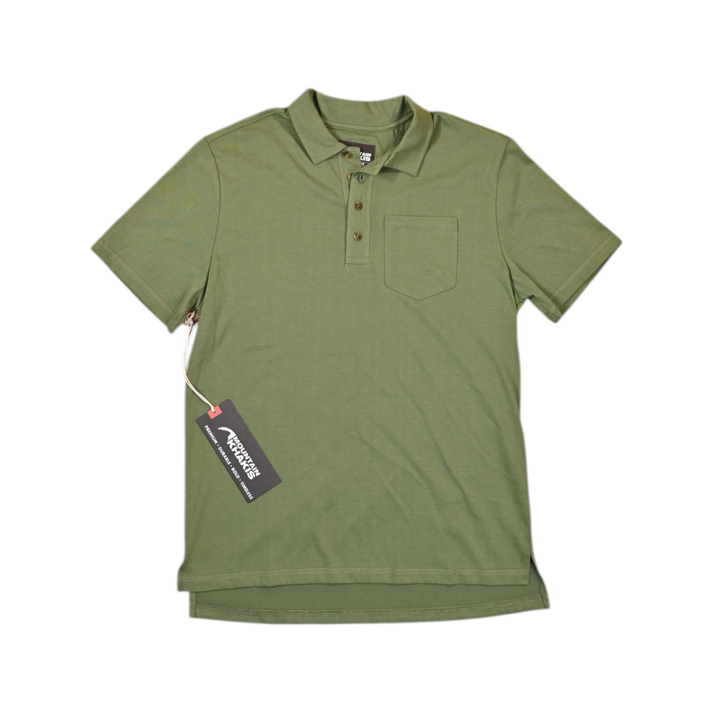Mountain Khakis Men's Essential Polo Short Sleeve Shirt