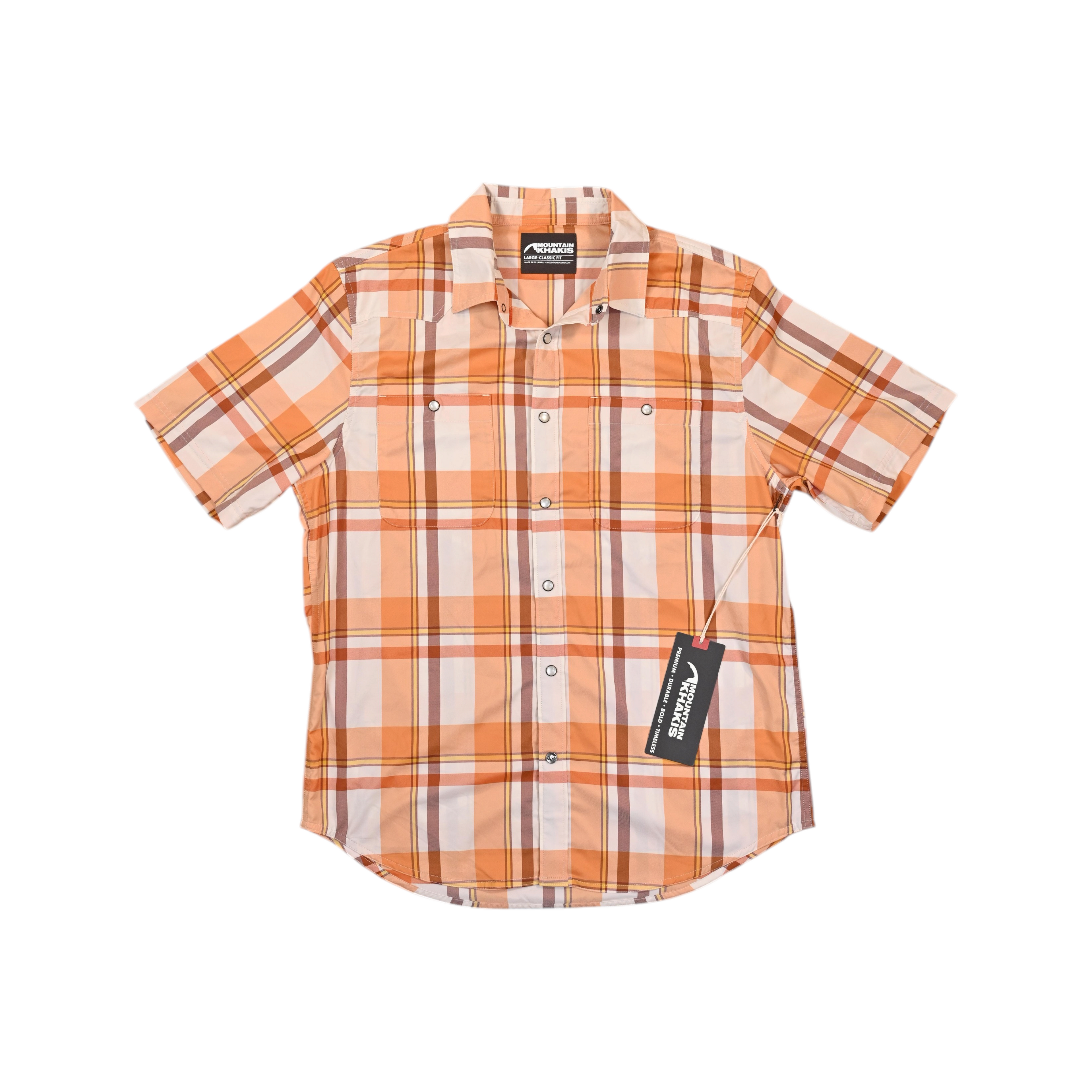 Mountain Khakis Men's Passport Western Short Sleeve Shirt