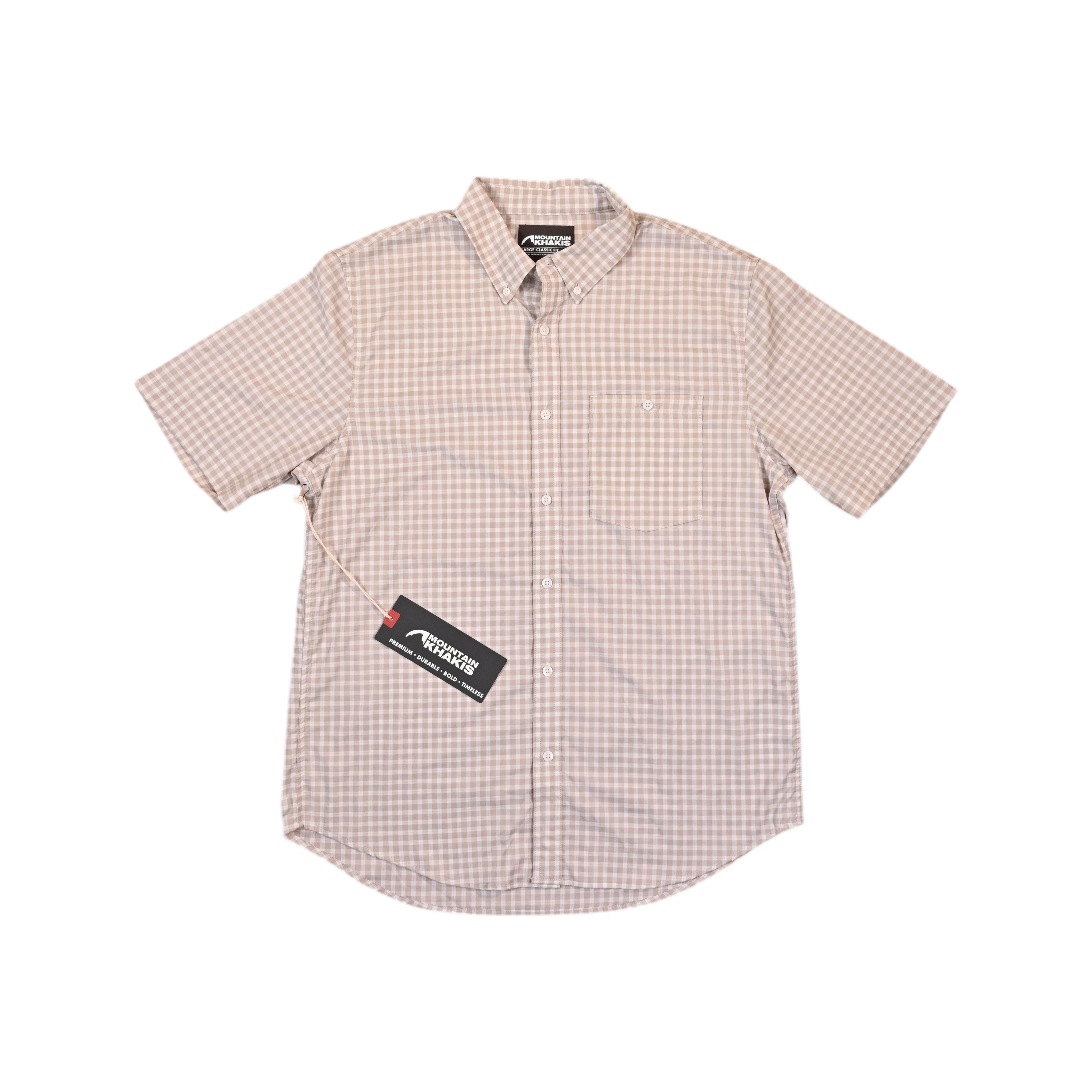 Mountain Khakis Men's Passport Plaid Short Sleeve Shirt