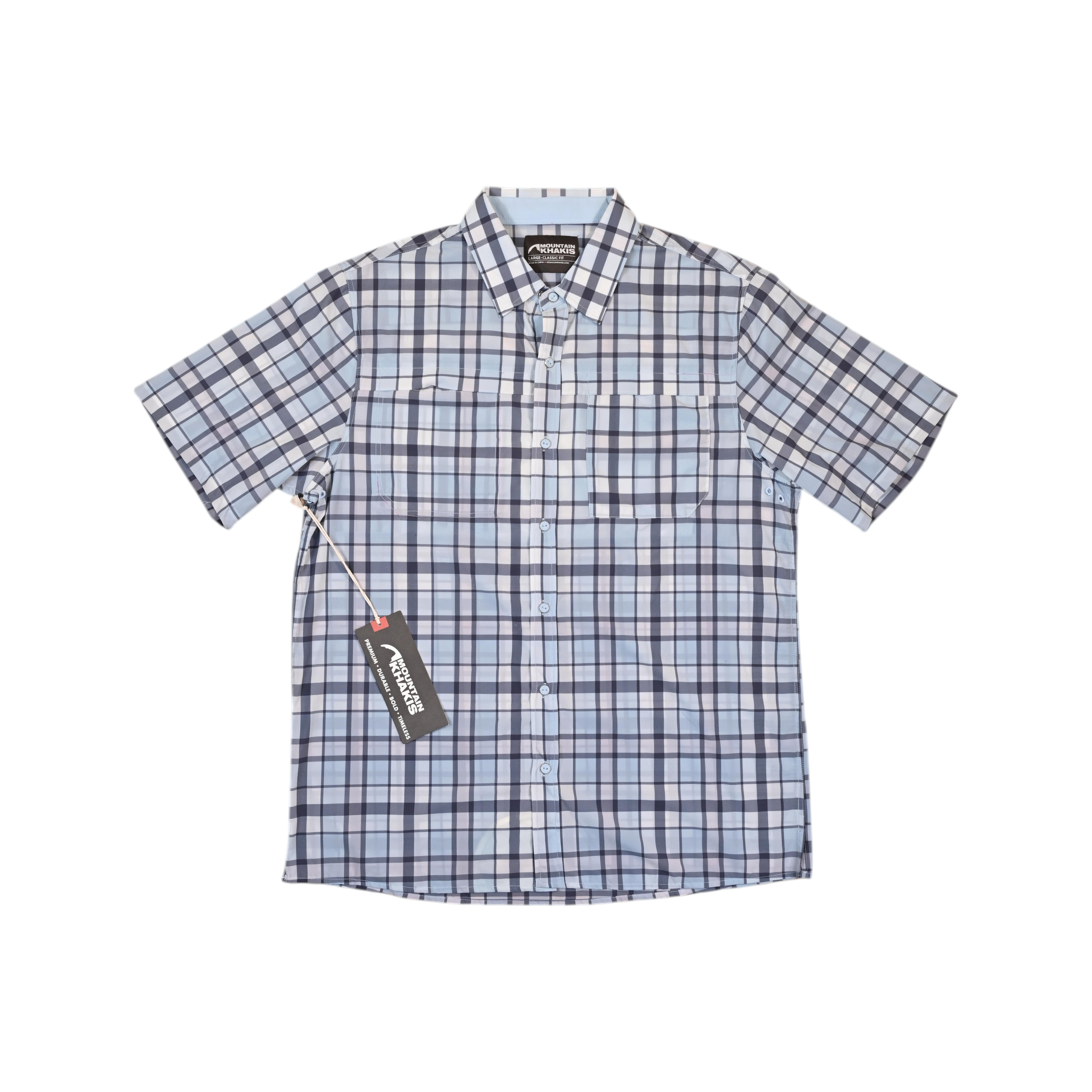 Mountain Khakis Men's River Shoal Plaid Short Sleeve Shirt