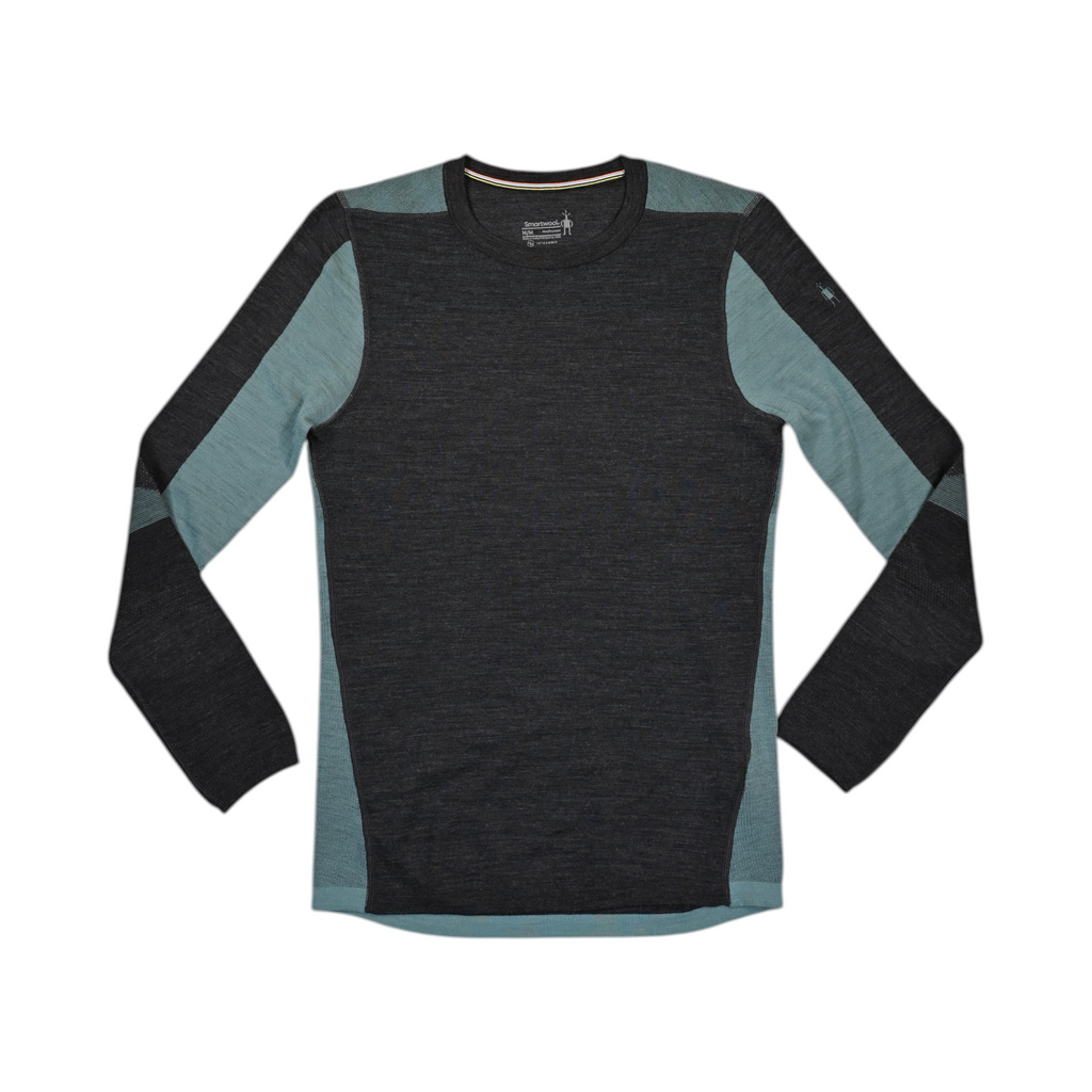 Smartwool Men's Intraknit Thermal Merino Colorblock Crew Baselayer Shirt