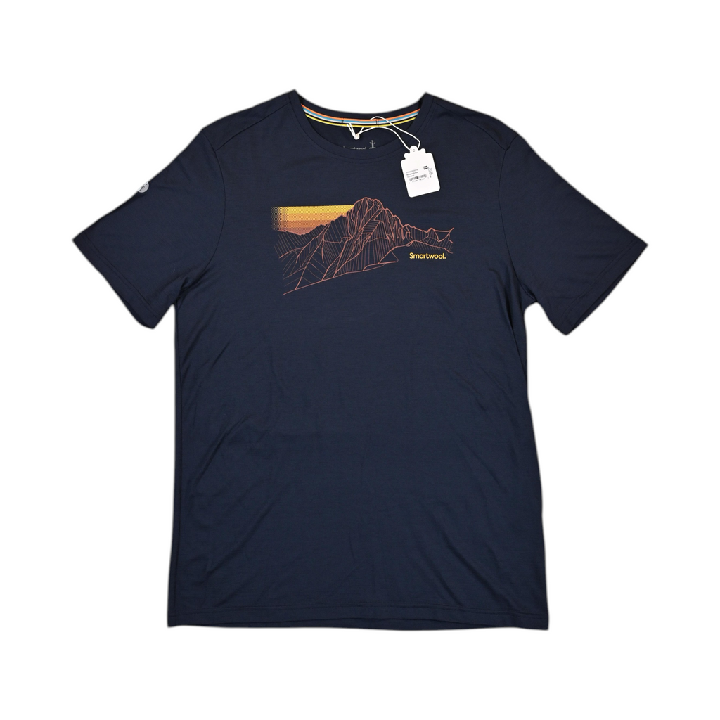 Smartwool Men's Alpine Trace Active Graphic Short Sleeve Shirt