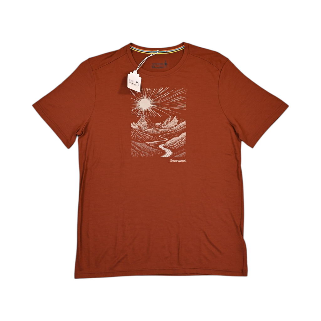 Smartwool Men's Wander Valley Active Graphic Short Sleeve Shirt