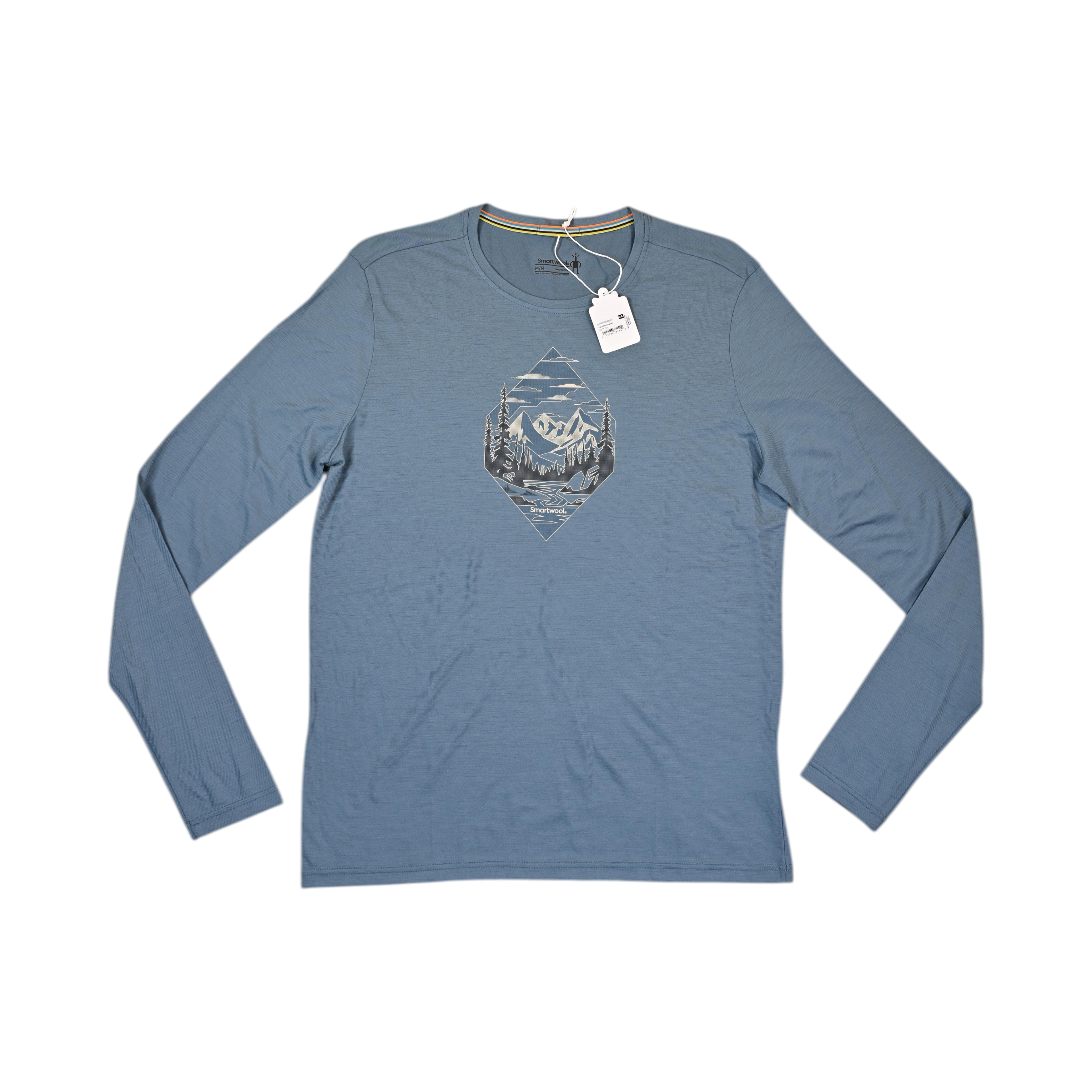 Smartwool Men's Wander Valley Active Graphic Long Sleeve Shirt