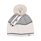 Smartwool Cable Knit Colorblock Pom Beanie