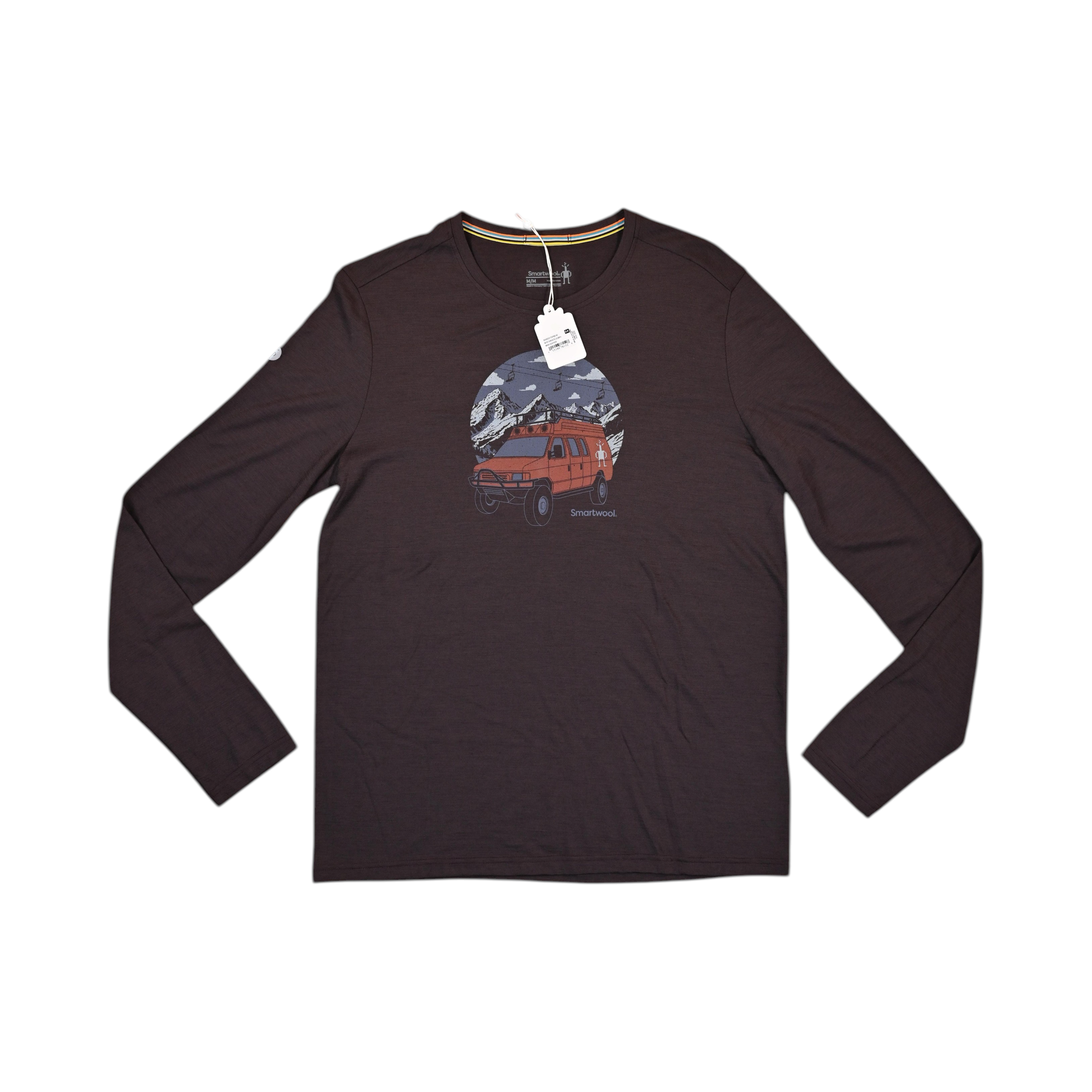 Smartwool Men's First Chair Pursuit Active Graphic Long Sleeve Shirt