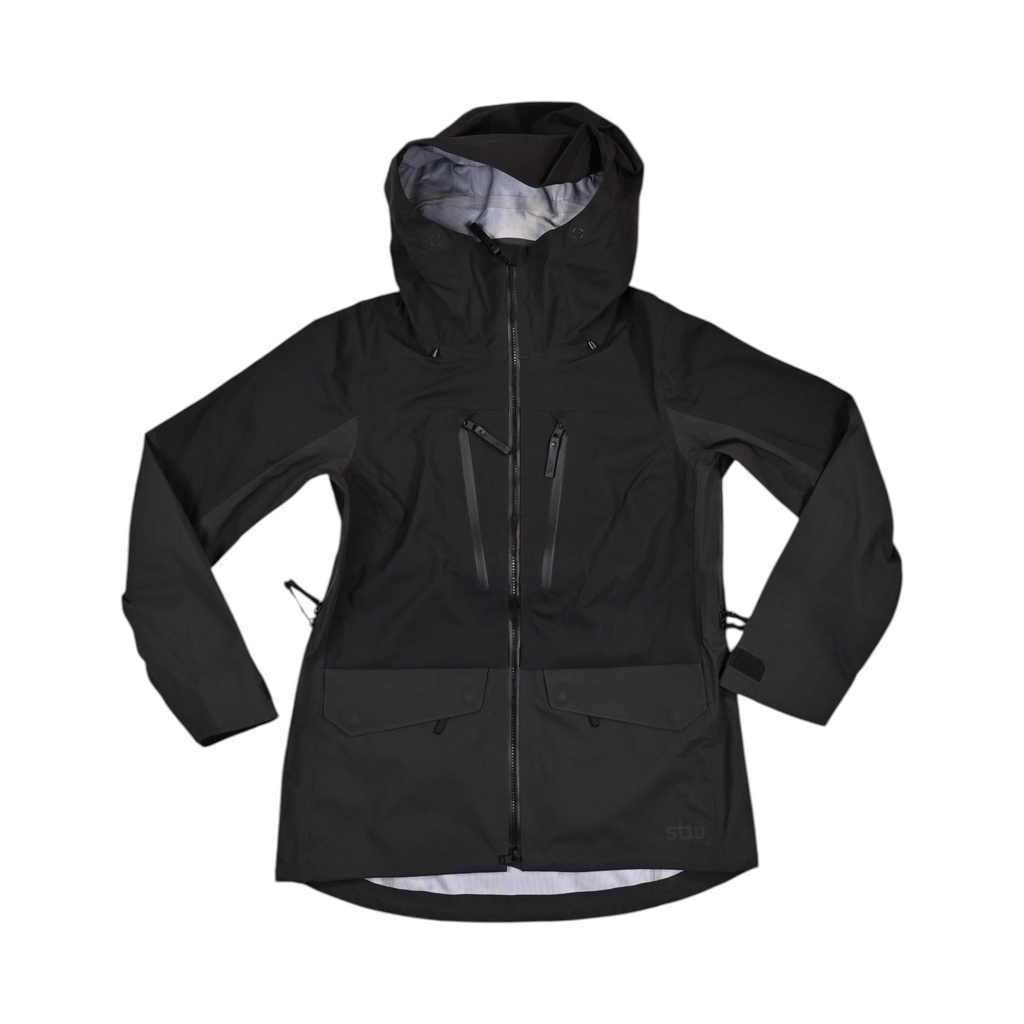 Stio Women's Softshell Jacket Figment Black S USED