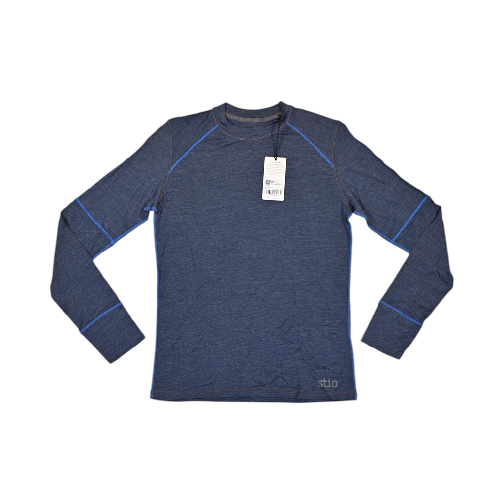 Stio Men's Basis PeakWool Lightweight Crew Baselayer Shirt